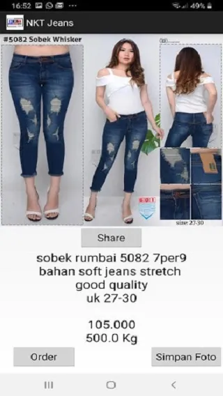 NKT Jeans Tanah Abang | Indus Appstore | Screenshot