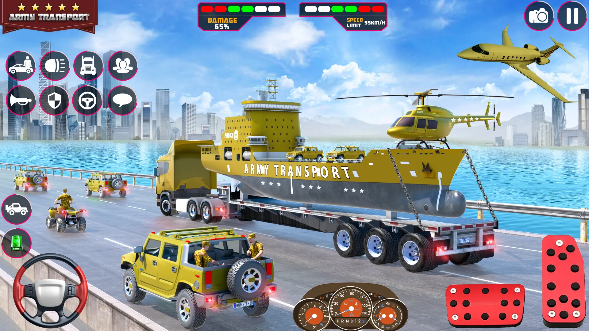 Army Car Truck Transport Games | Indus Appstore | Screenshot