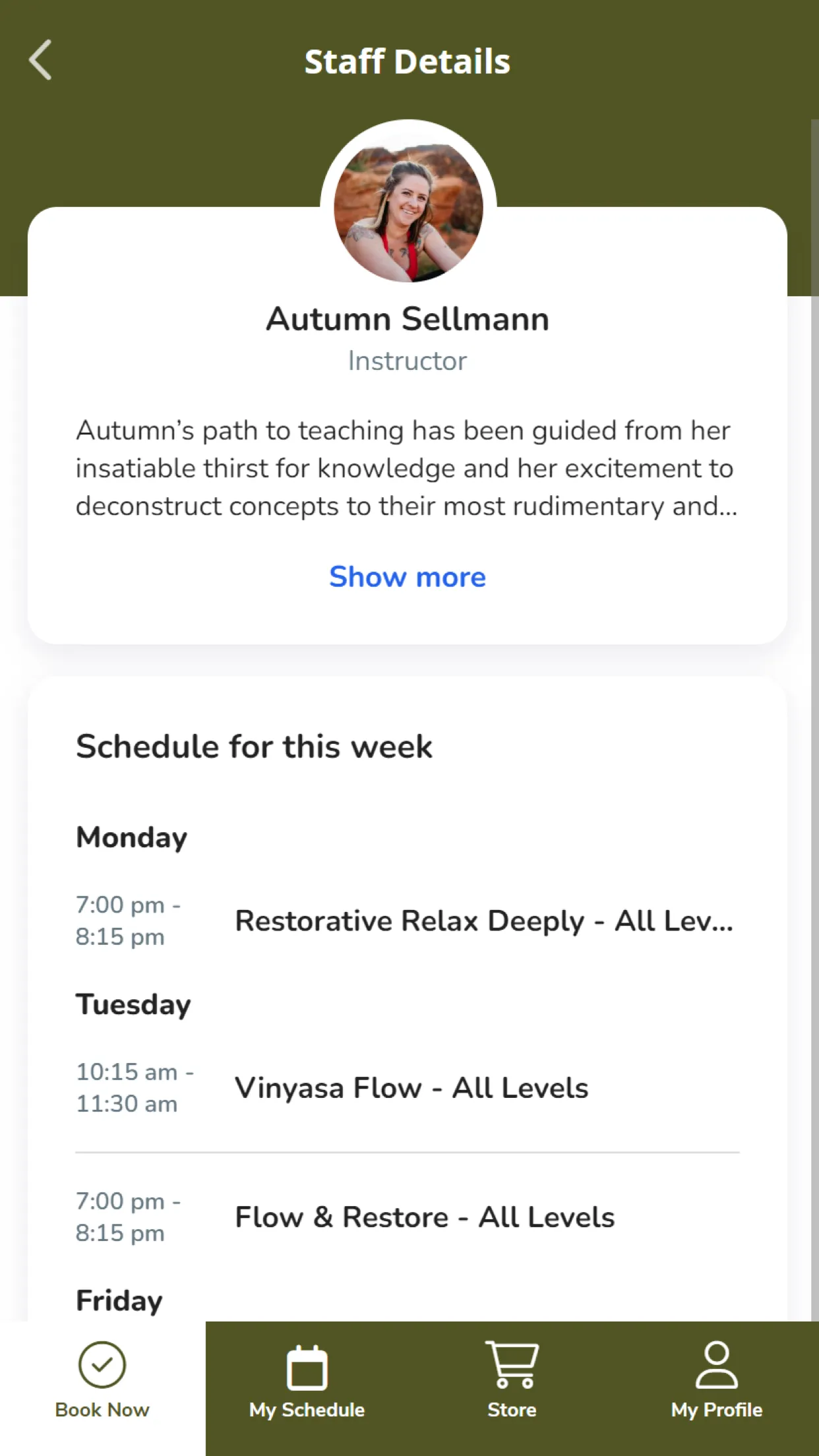 Yoga Sanctuary | Indus Appstore | Screenshot