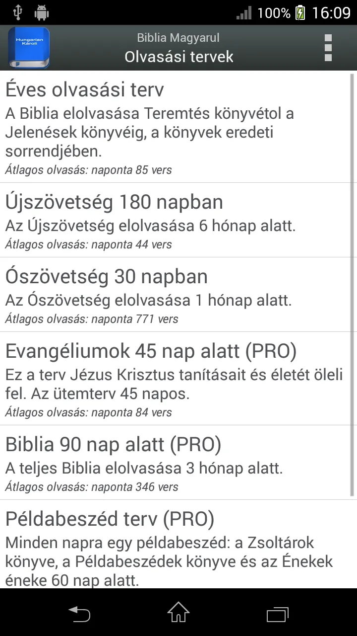 Biblia Magyarul | Indus Appstore | Screenshot