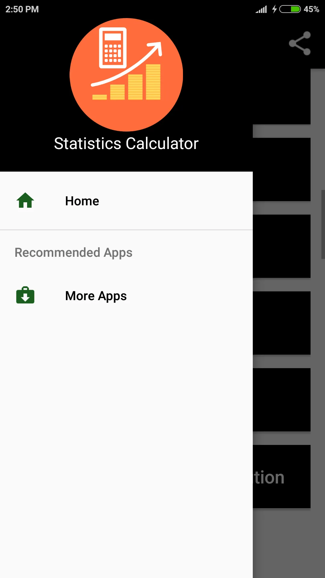 Statistics Calculator | Indus Appstore | Screenshot