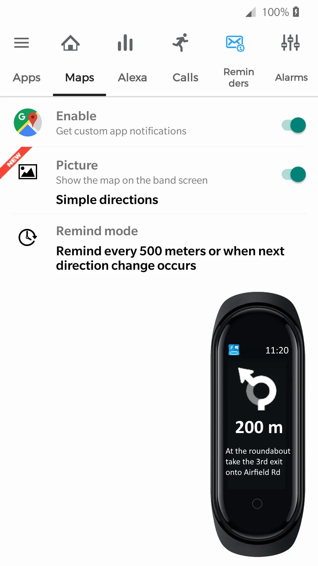 Notify for Mi Band (Old) | Indus Appstore | Screenshot