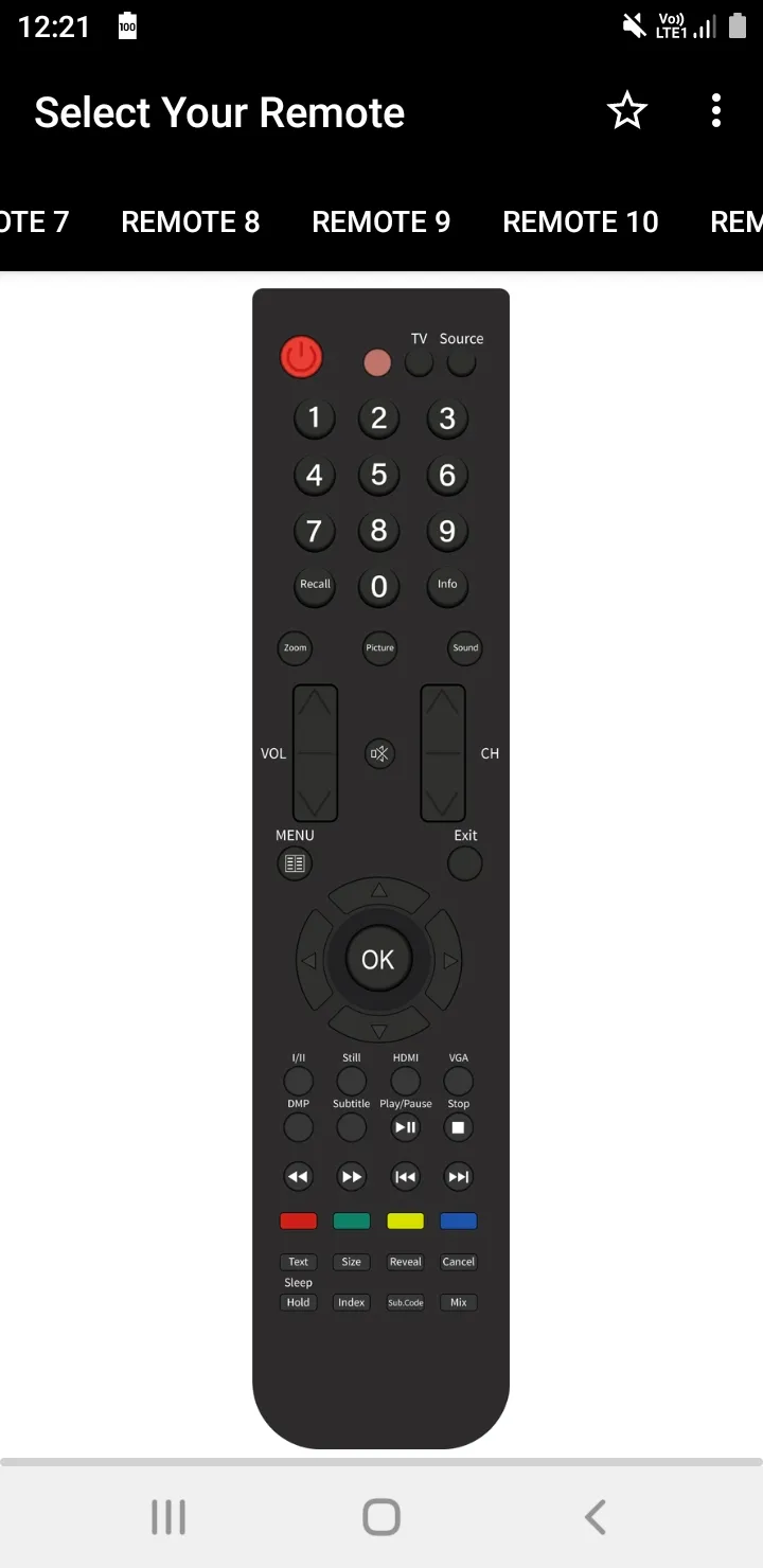 Lloyd TV Remote | Indus Appstore | Screenshot