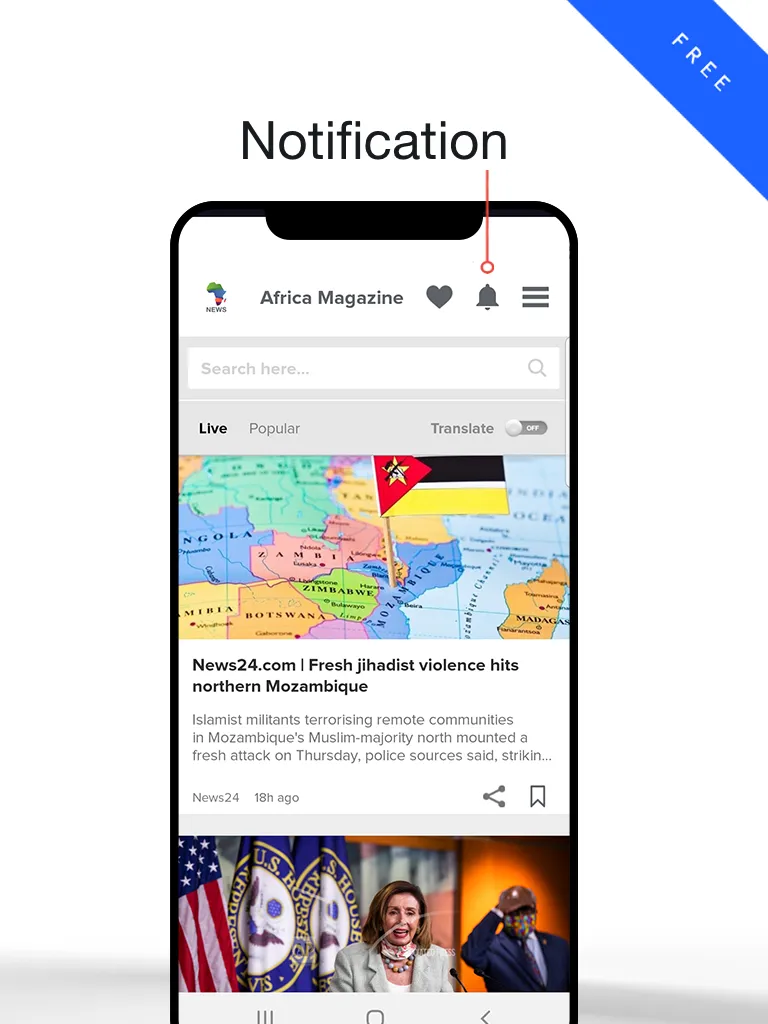 Africa News | Africa Daily | Indus Appstore | Screenshot