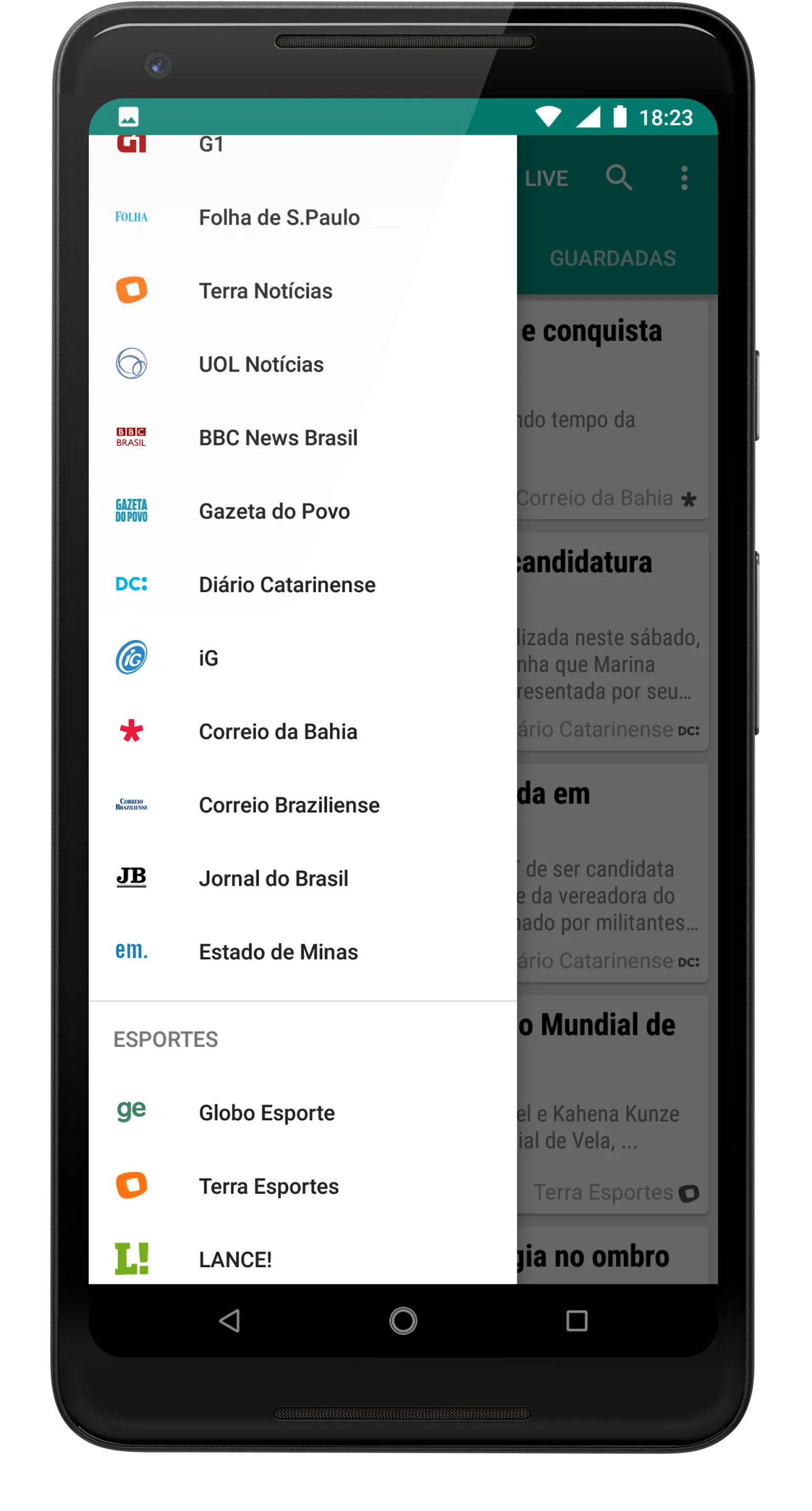 Informação ao Minuto | Indus Appstore | Screenshot