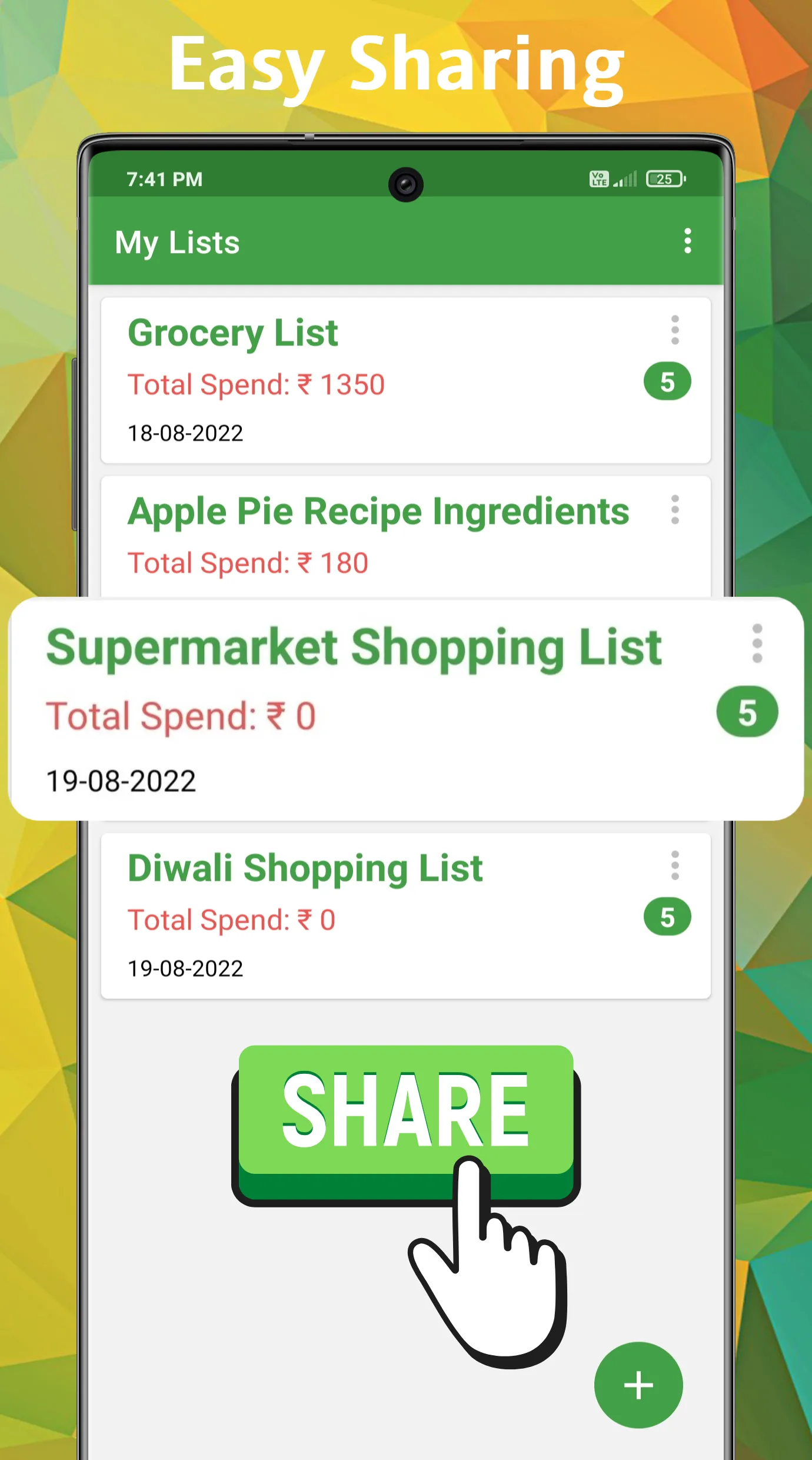 OurList - My Grocery List | Indus Appstore | Screenshot