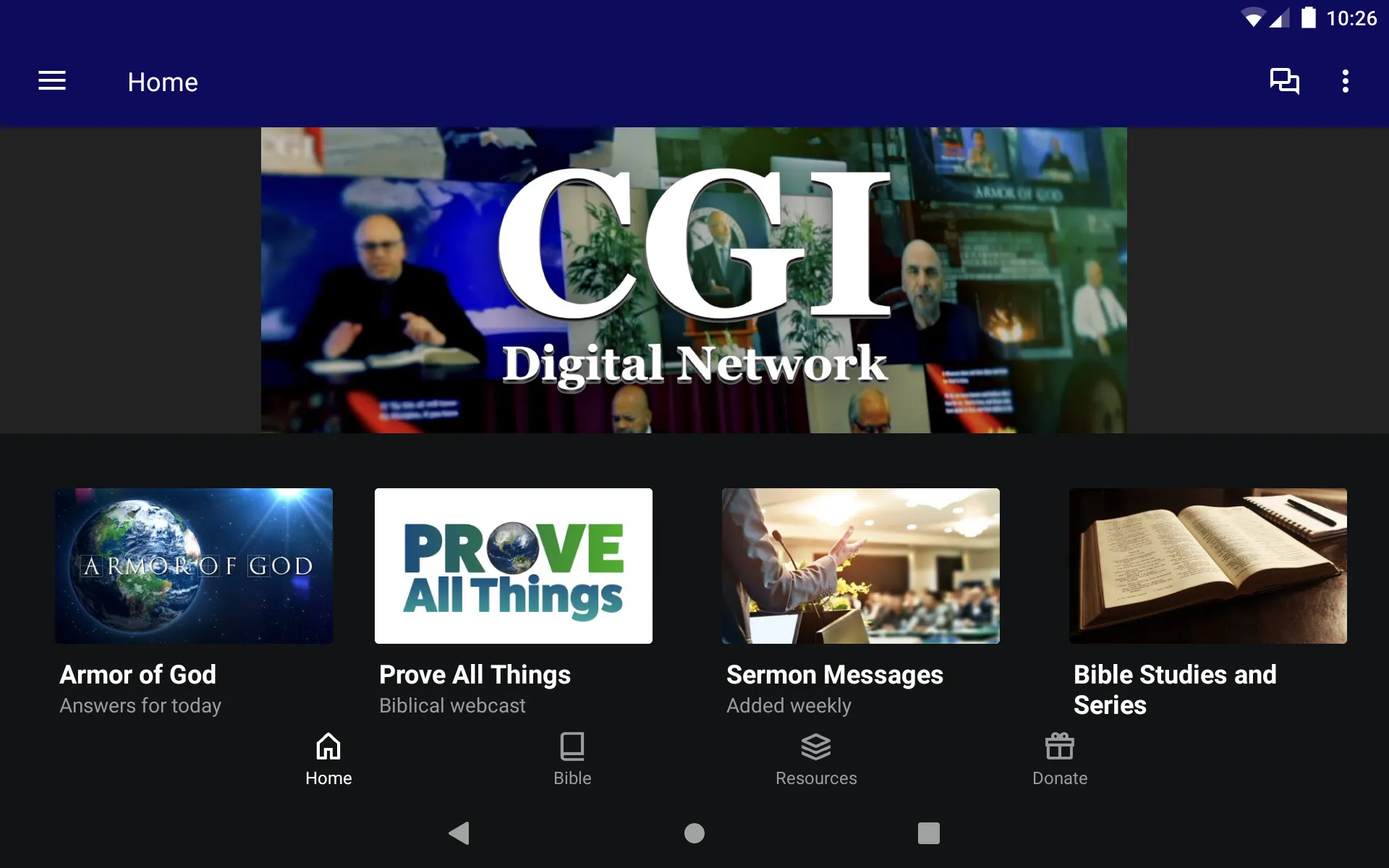 CGI Digital Network | Indus Appstore | Screenshot