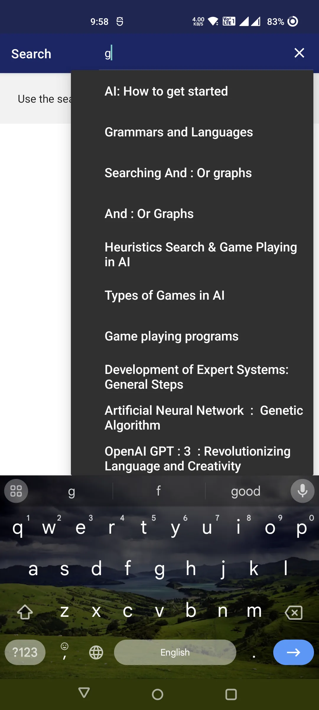 Artificial Intelligence | Indus Appstore | Screenshot