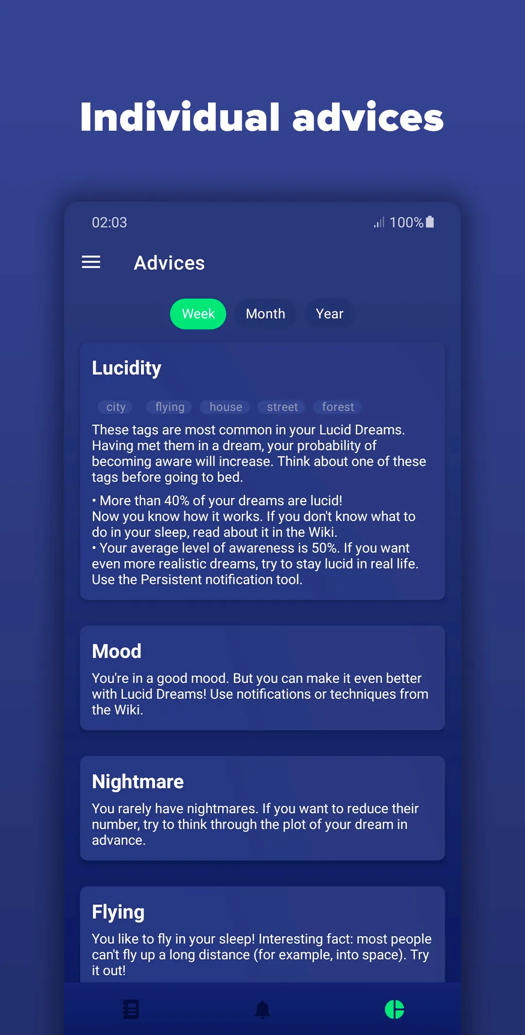 Lucidly: Lucid Dream & Journal | Indus Appstore | Screenshot