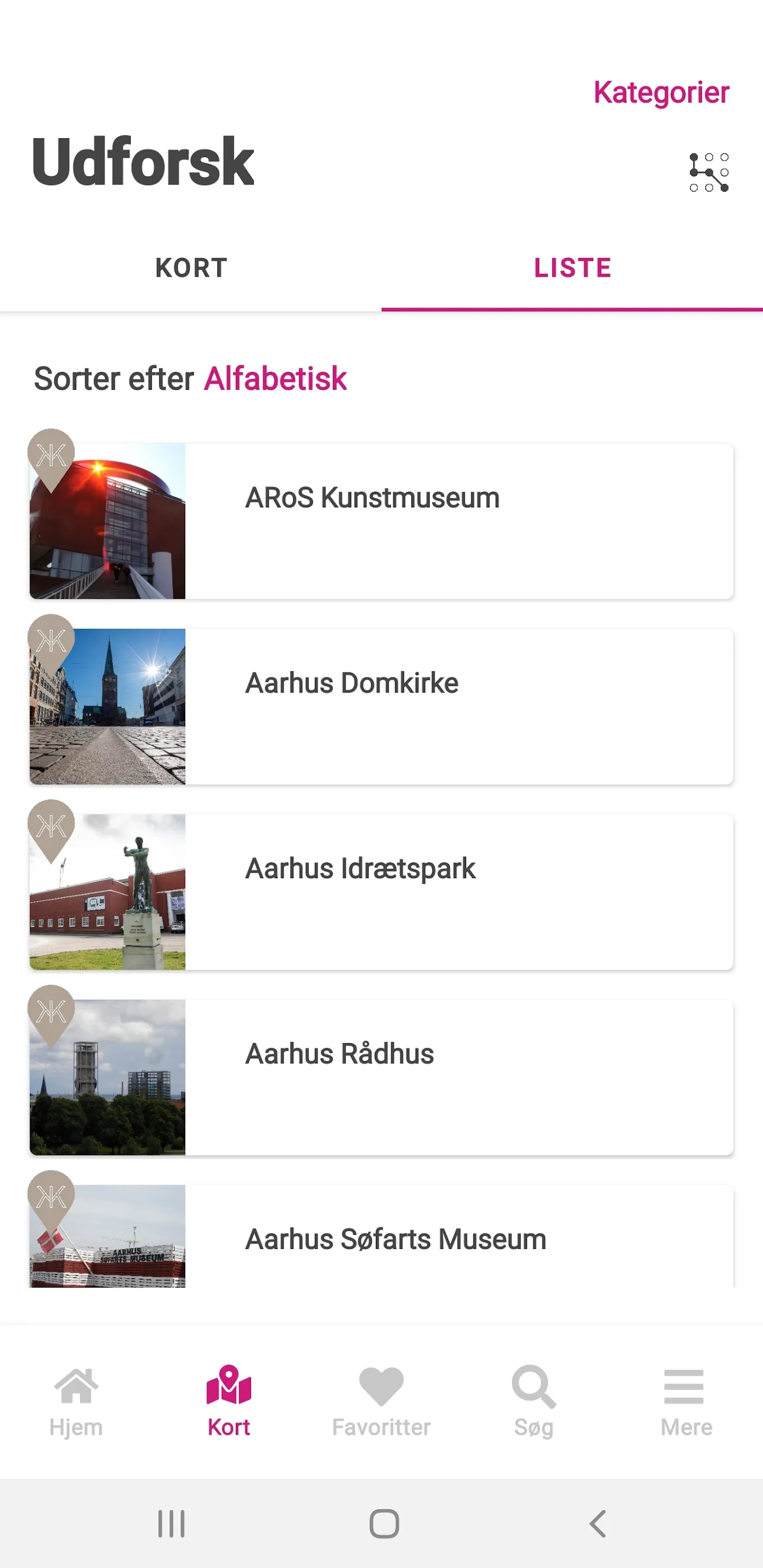 Opdag Aarhus | Indus Appstore | Screenshot