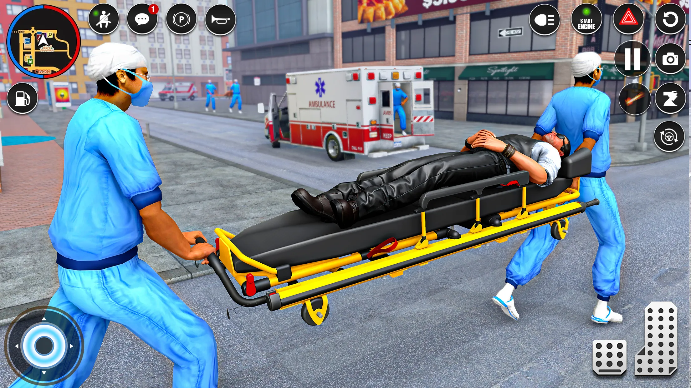 Ambulance Rescue Doctor Games | Indus Appstore | Screenshot