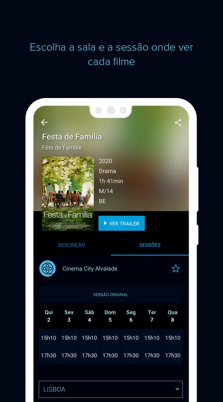 SAPO Cinema | Indus Appstore | Screenshot