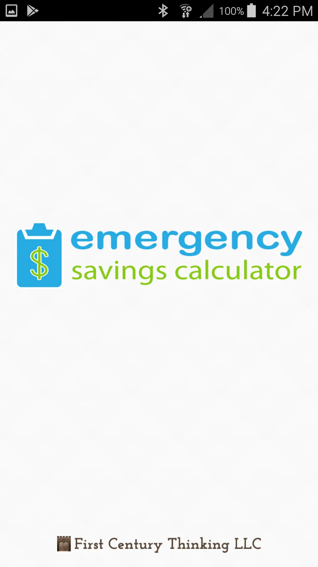 Emergency Savings Calculator | Indus Appstore | Screenshot