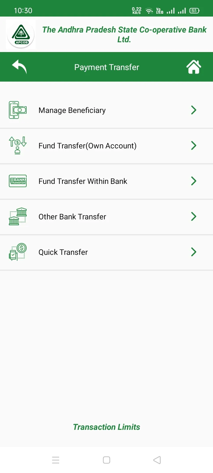 A P State Coop Bank Ltd | Indus Appstore | Screenshot