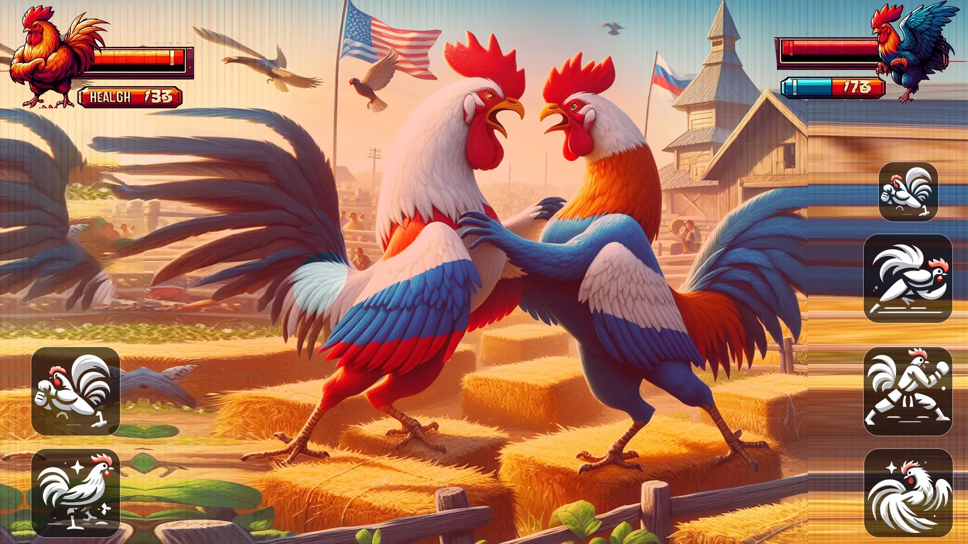 Street Rooster Fight Kung Fu | Indus Appstore | Screenshot