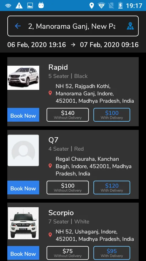 Rent4Ride | Indus Appstore | Screenshot