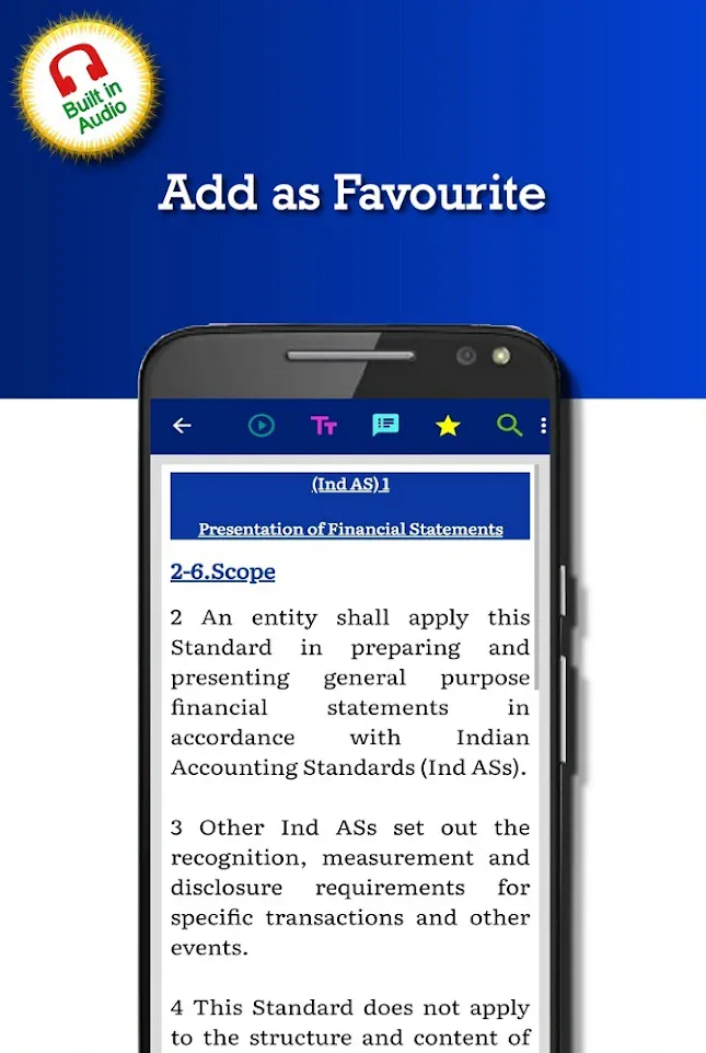 Indian Accounting Standards (Ind-AS) | Indus Appstore | Screenshot