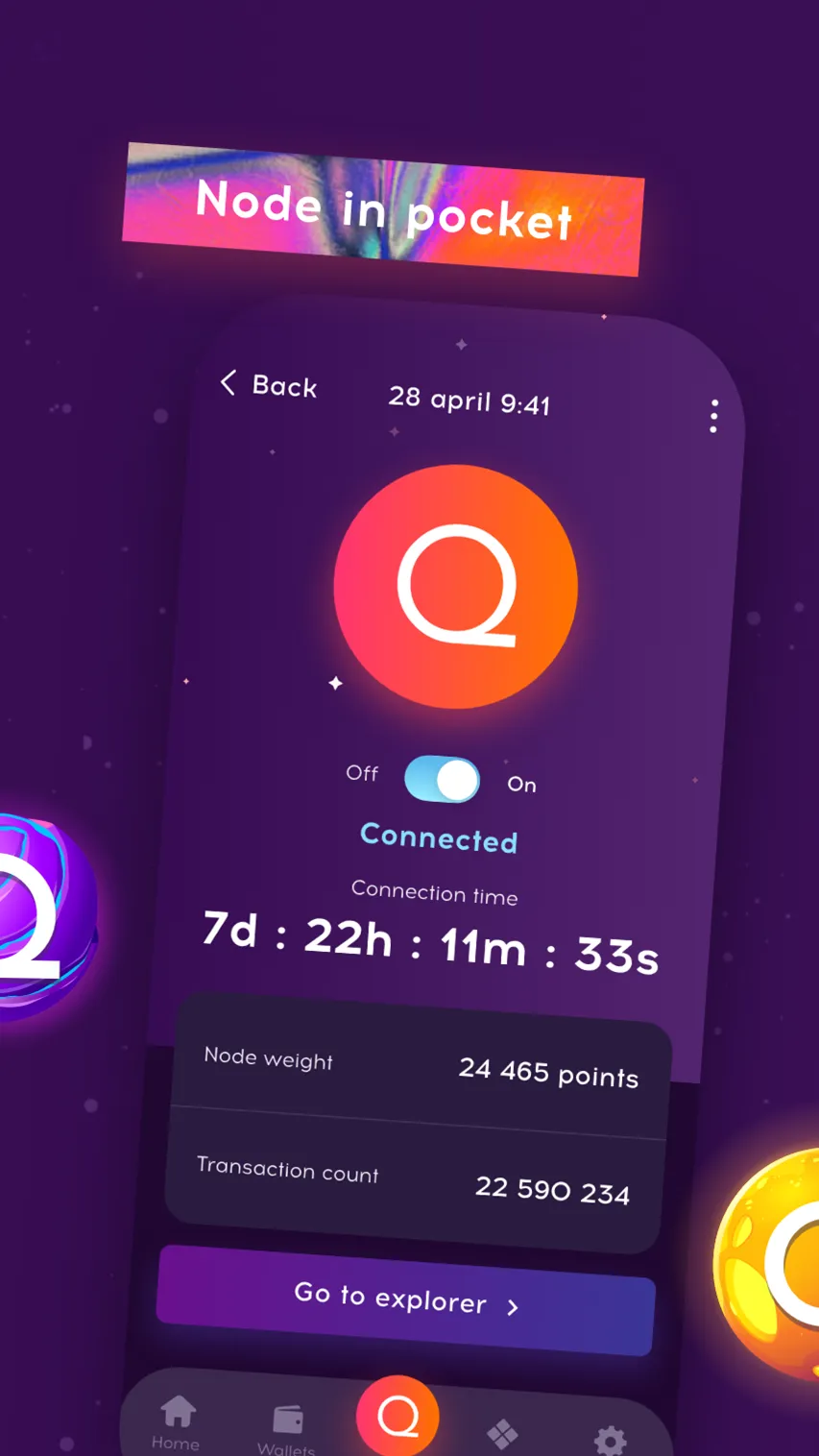 QChain Node | Indus Appstore | Screenshot