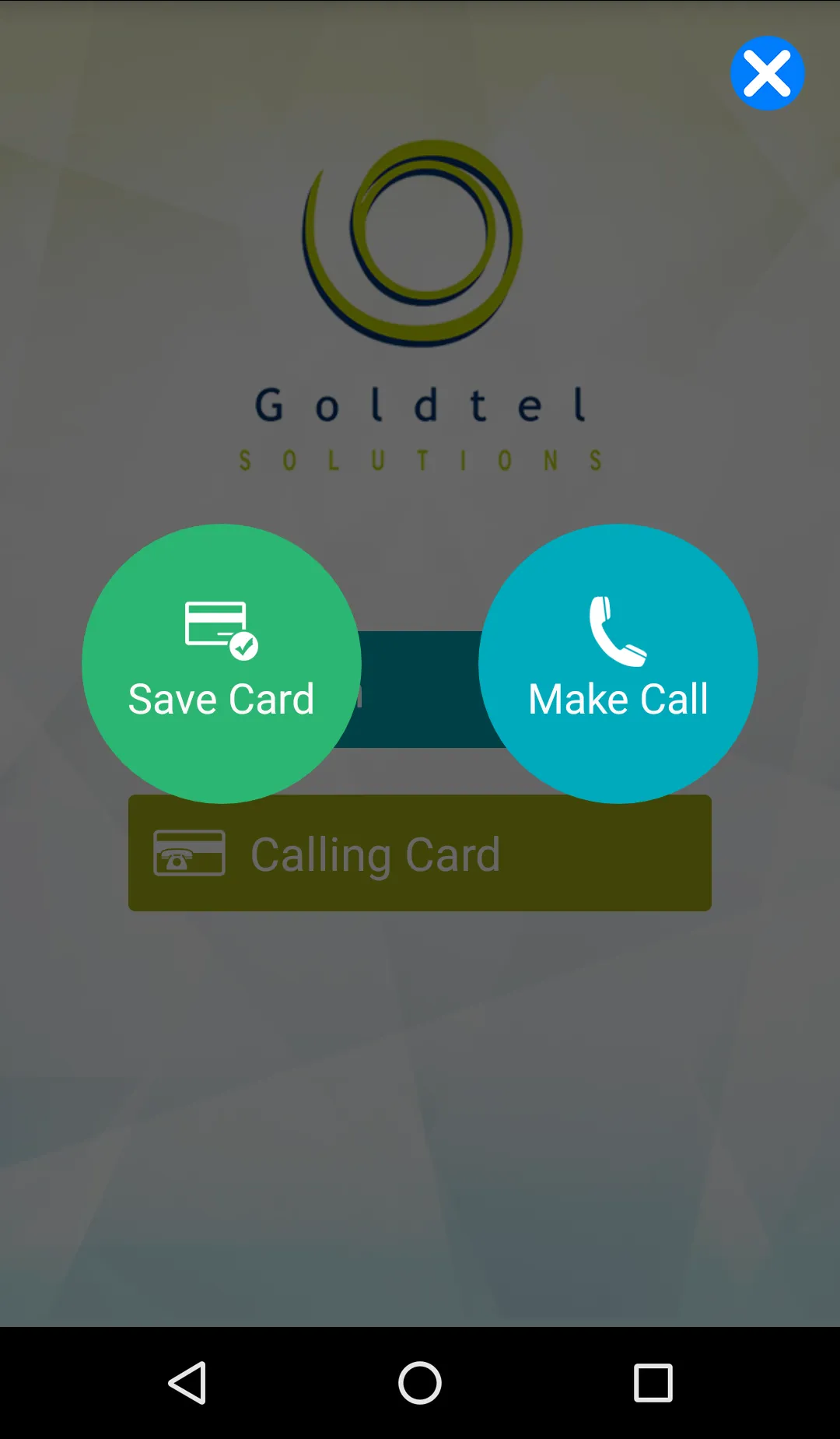 Goldtel NG Communicator | Indus Appstore | Screenshot