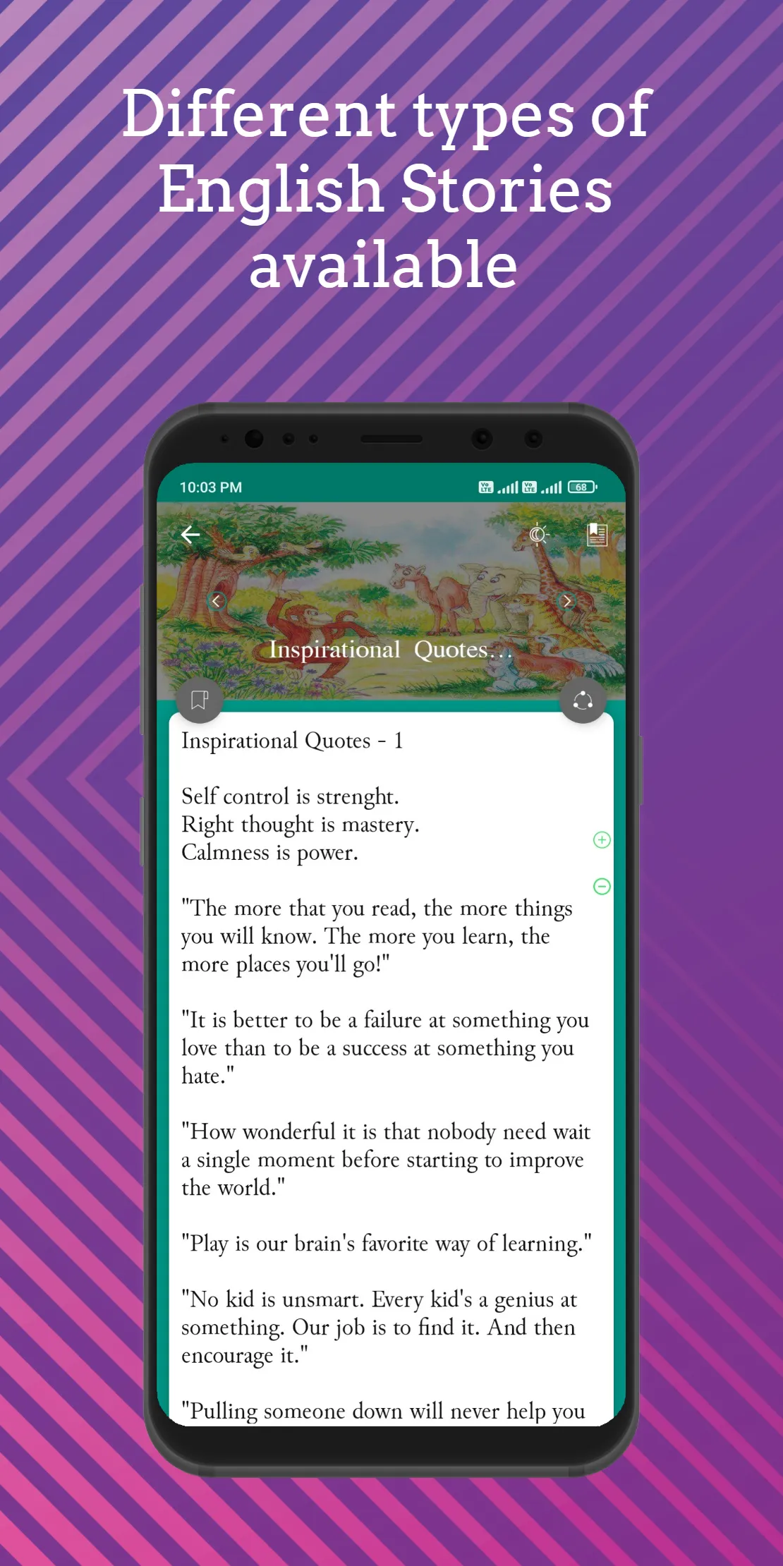 1000+ English Stories Offline | Indus Appstore | Screenshot