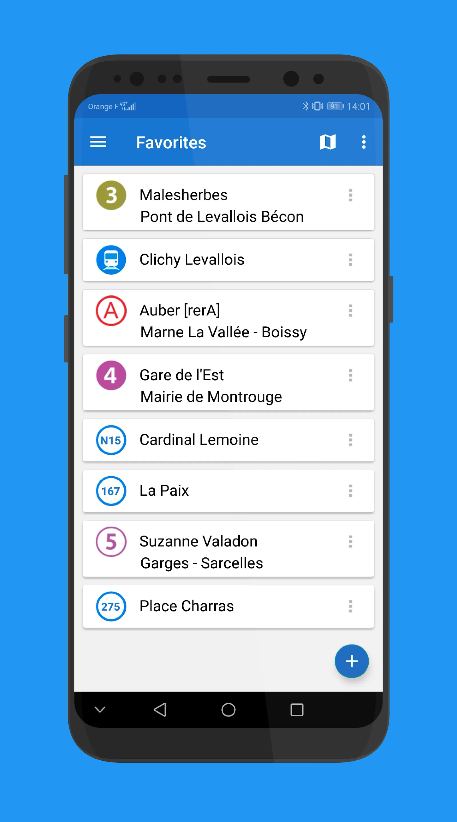 Horaires Me ! (Paris) | Indus Appstore | Screenshot