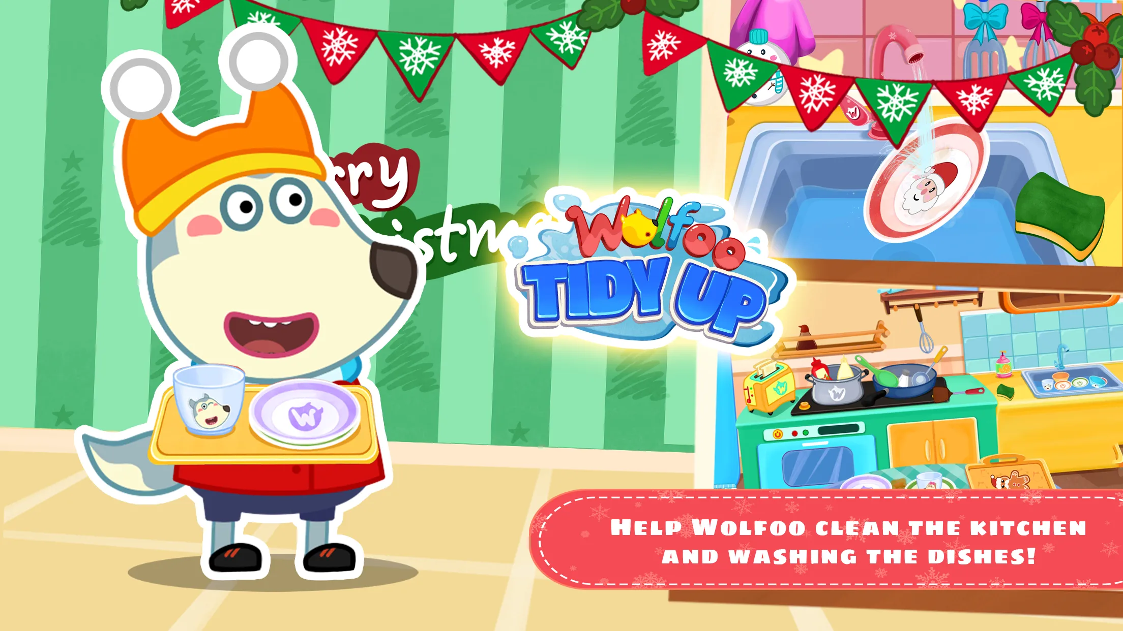 Wolfoo Tidy up: House Cleaning | Indus Appstore | Screenshot