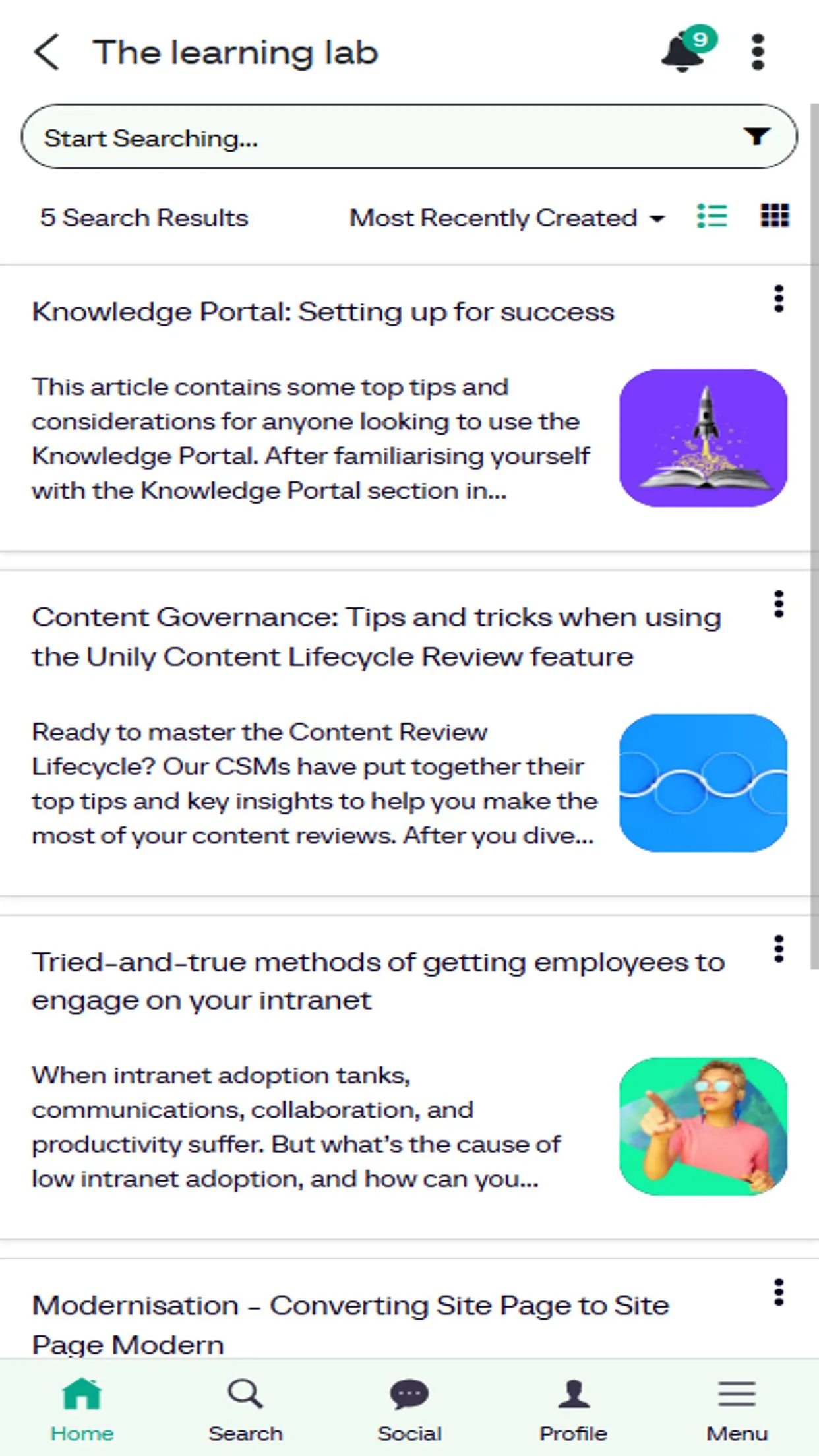 Universe by Unily | Indus Appstore | Screenshot