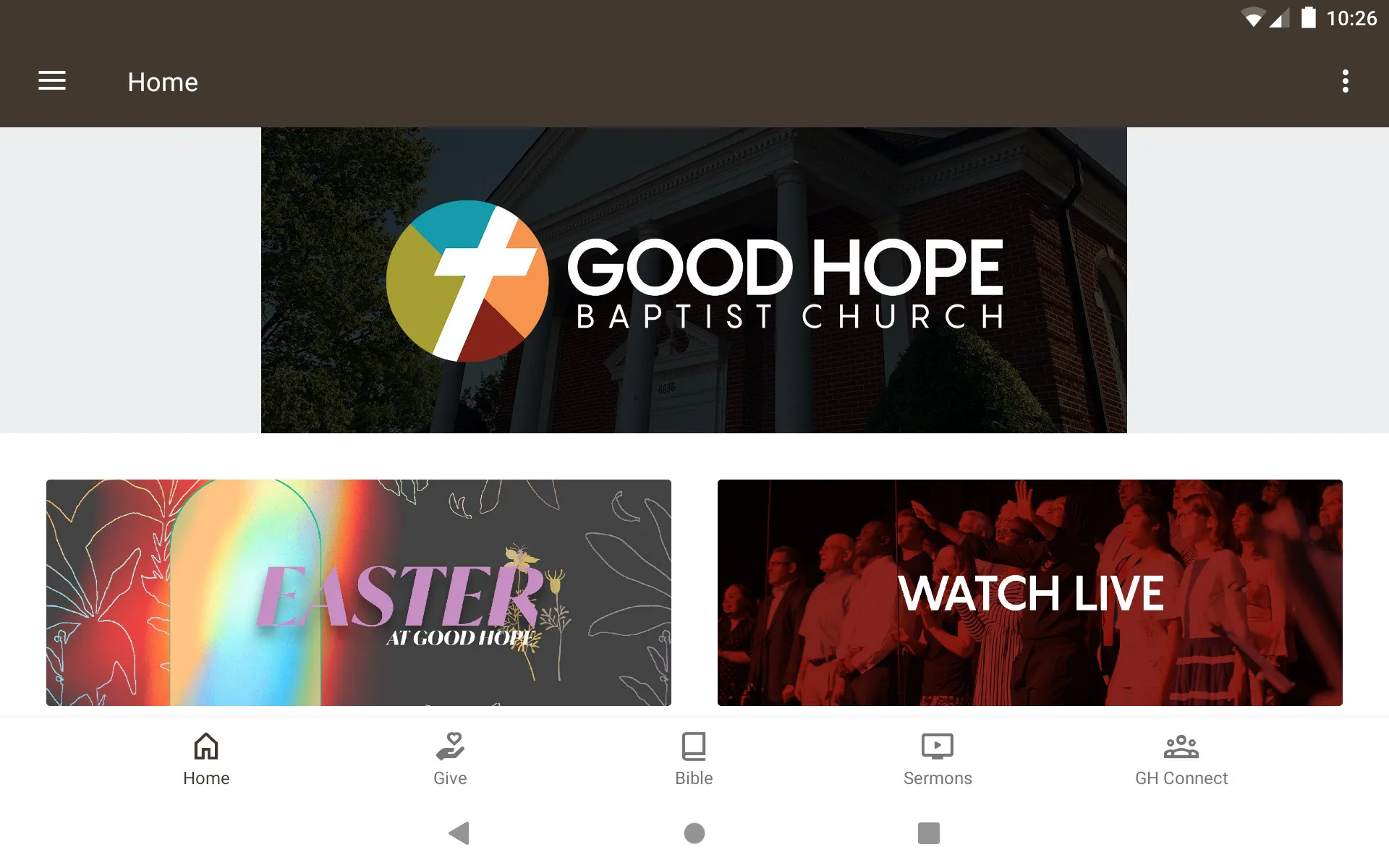 Good Hope Baptist Church App | Indus Appstore | Screenshot