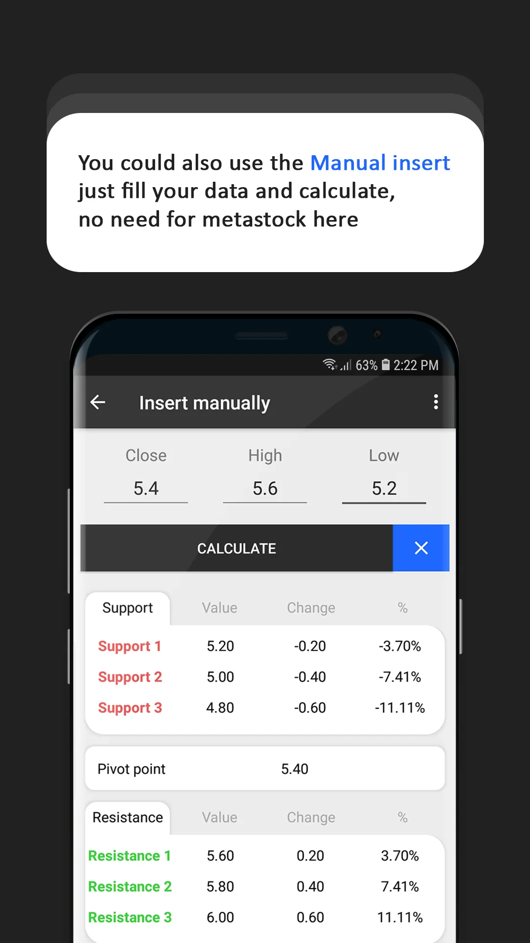 Support and Resistance PRO | Indus Appstore | Screenshot