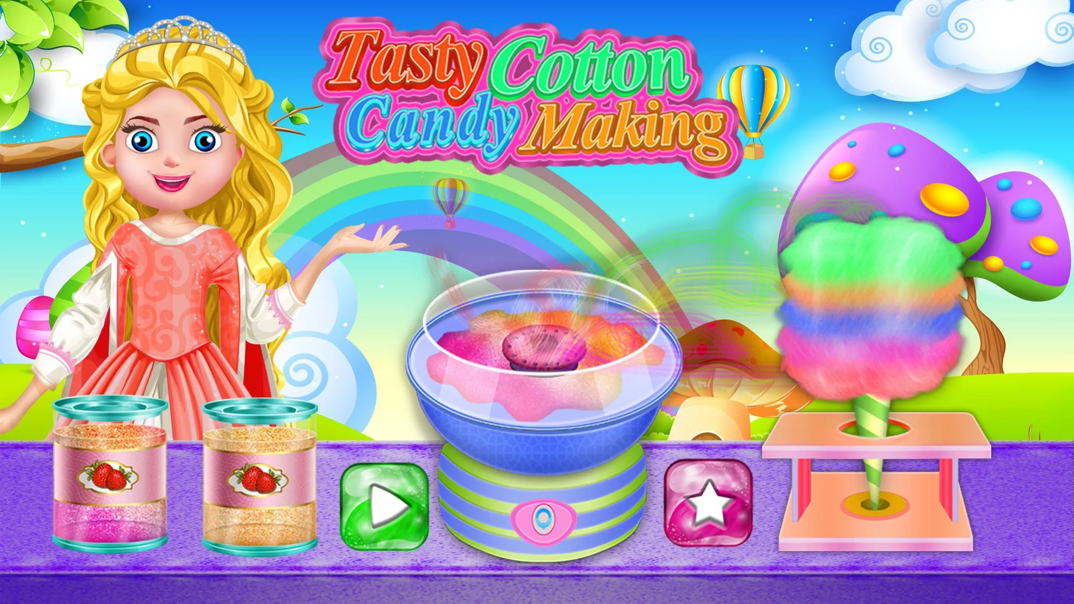 Sweet Candy DIY Shop Food Game | Indus Appstore | Screenshot