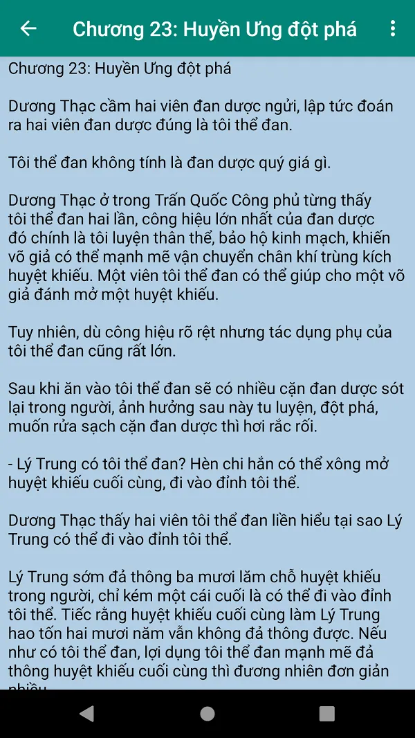 Vo Tan Than Cong -Tien hiep | Indus Appstore | Screenshot