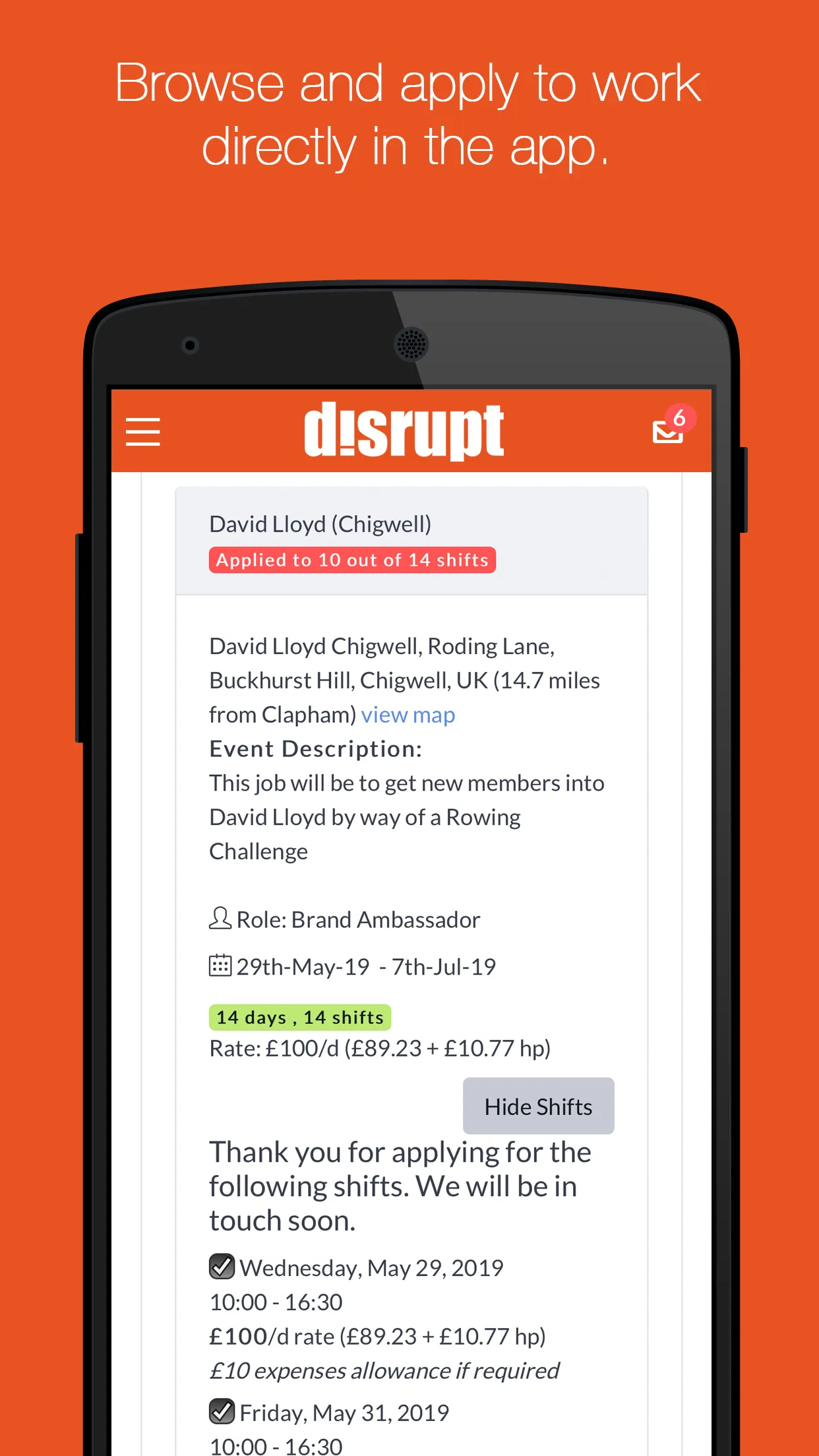 Disrupt Staffing | Indus Appstore | Screenshot