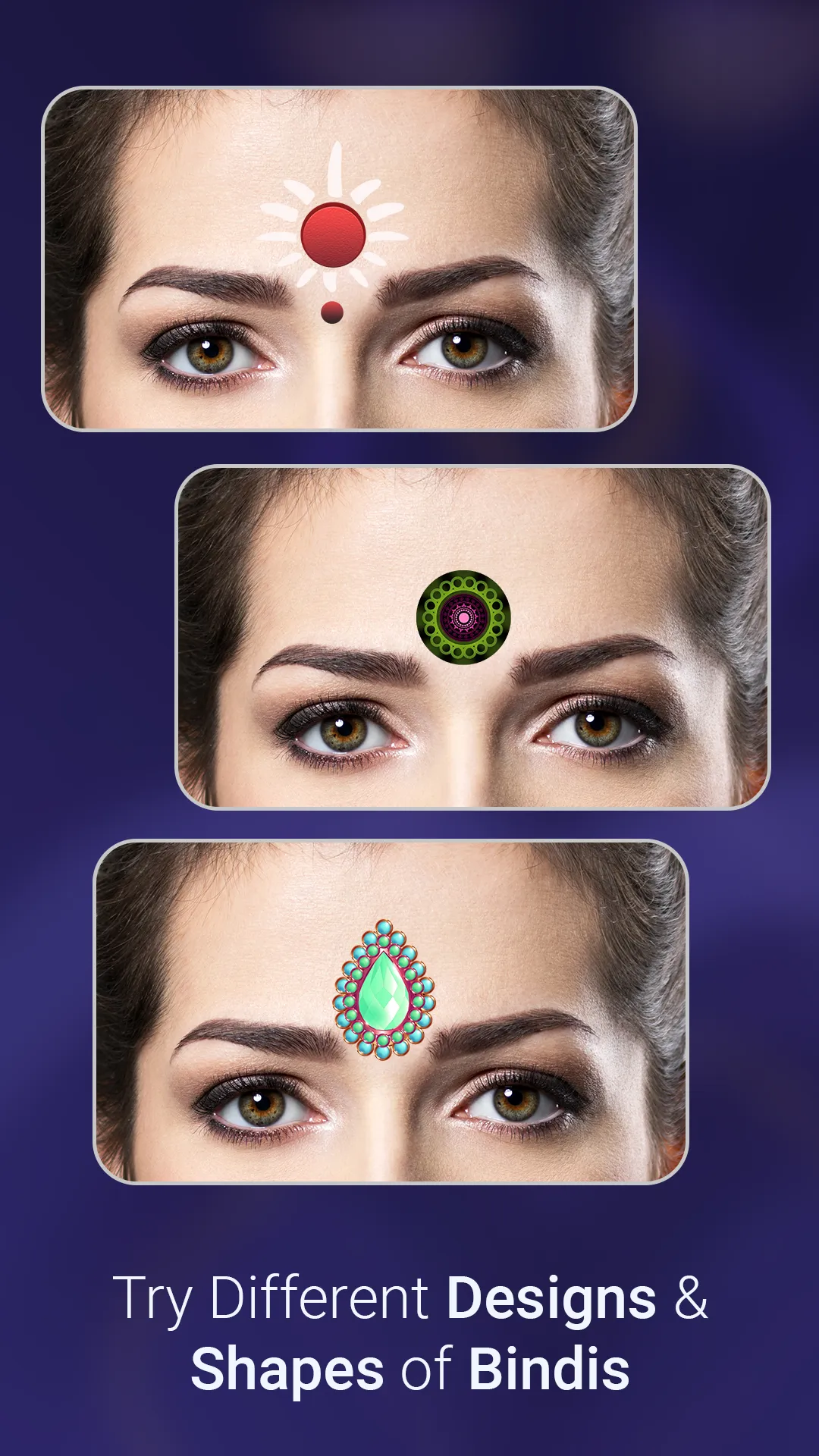 Indian Bindi Photo Editor | Indus Appstore | Screenshot