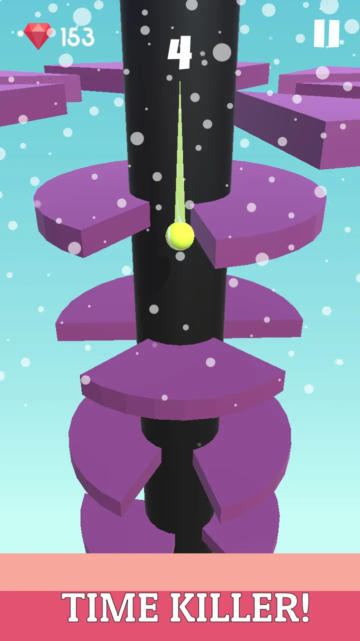 Tower Crash Spiral Ball Jump | Indus Appstore | Screenshot