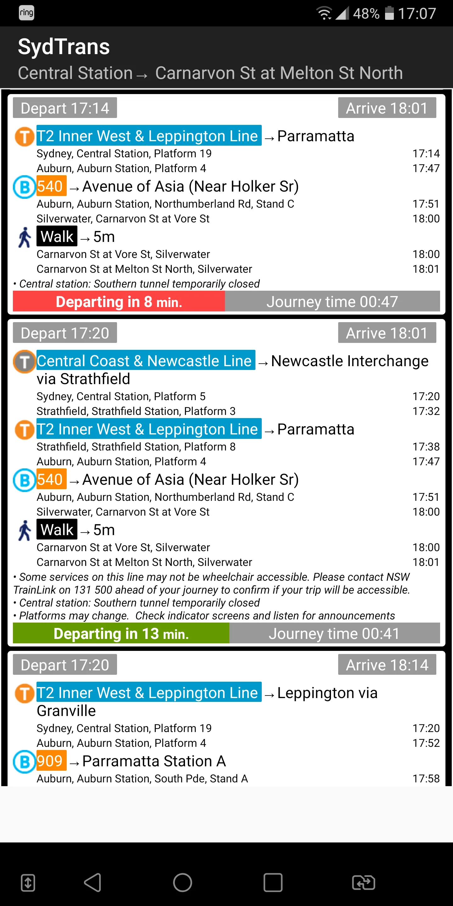 Sydney Trains/Transport | Indus Appstore | Screenshot