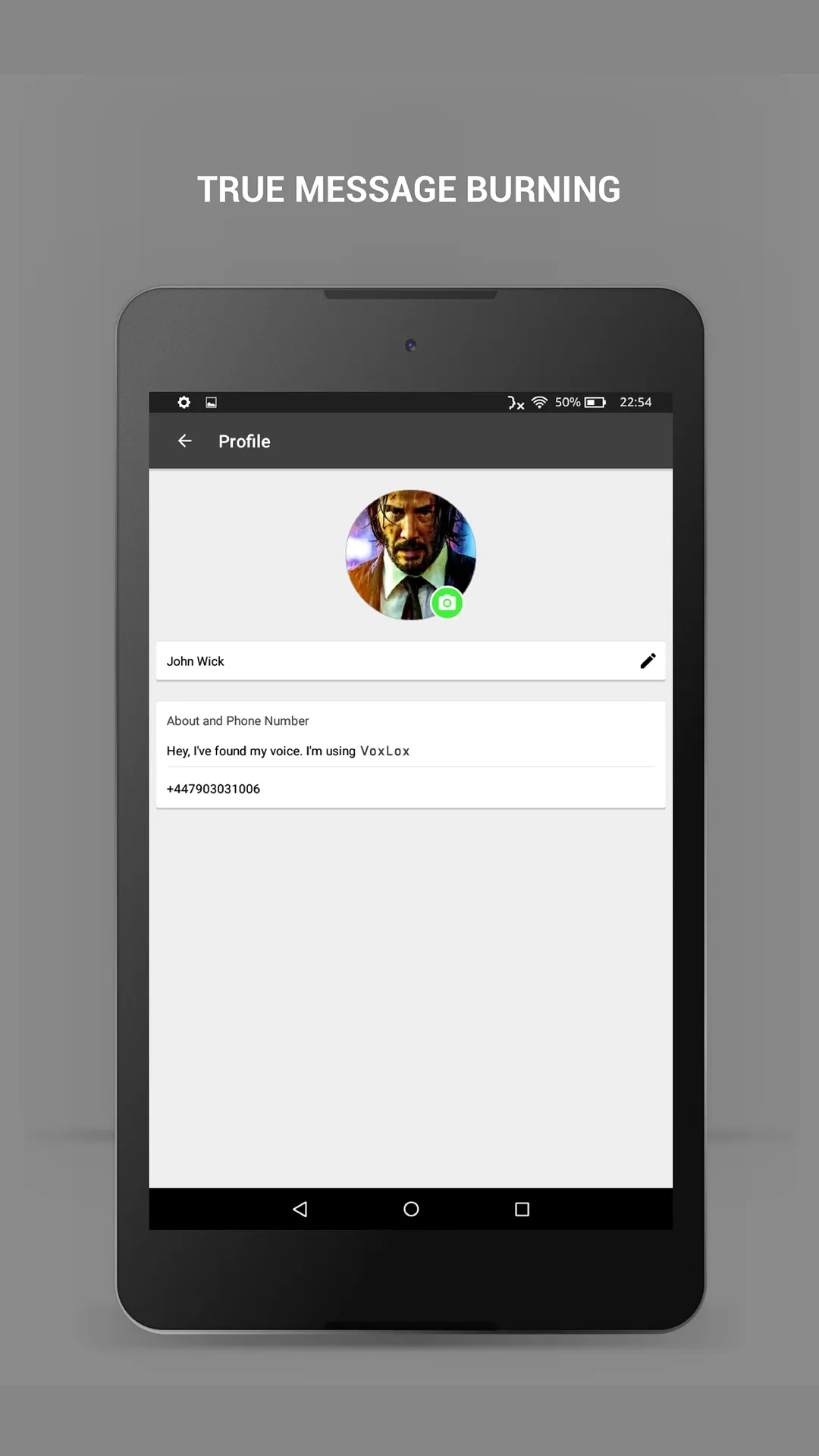 VOX MESSENGER : Secure Chat | Indus Appstore | Screenshot