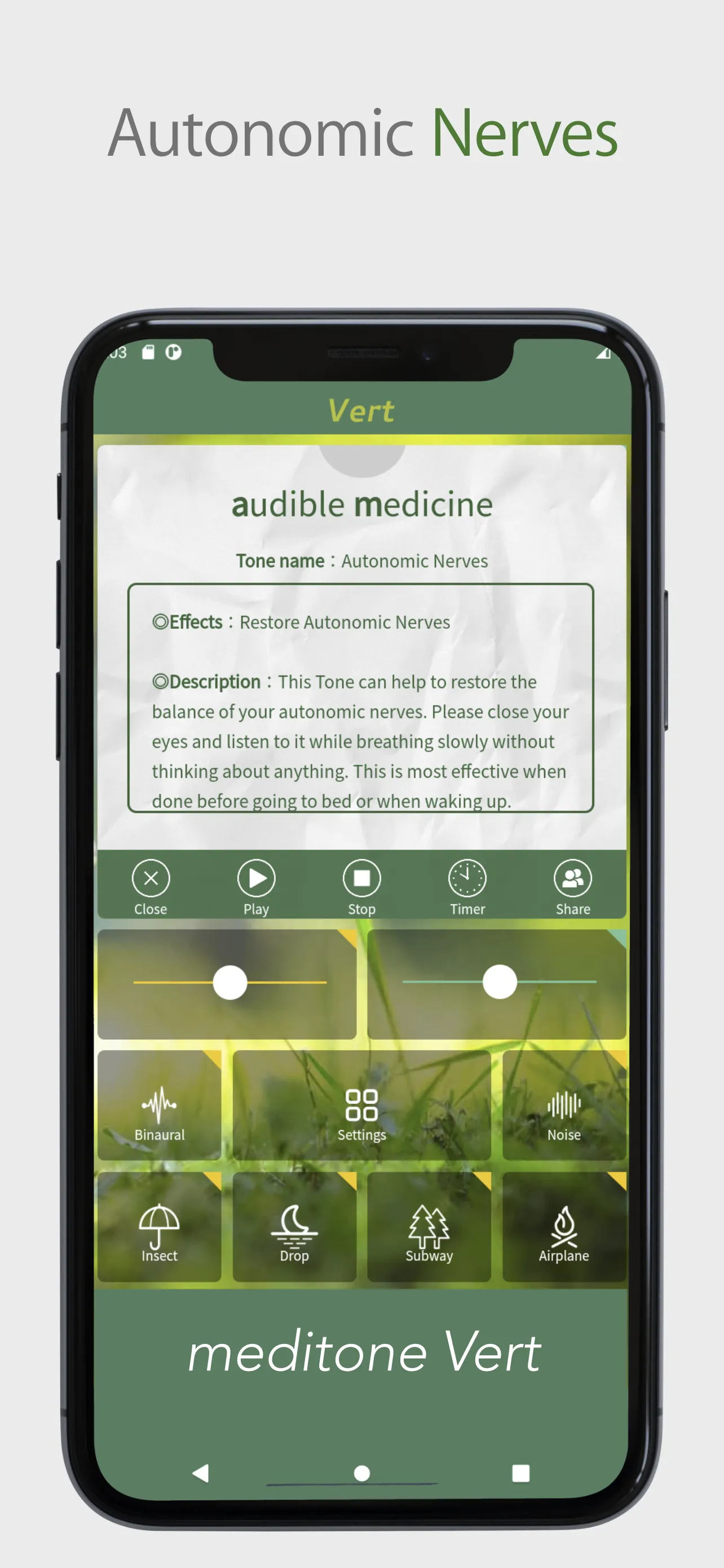 meditone® Vert | Indus Appstore | Screenshot