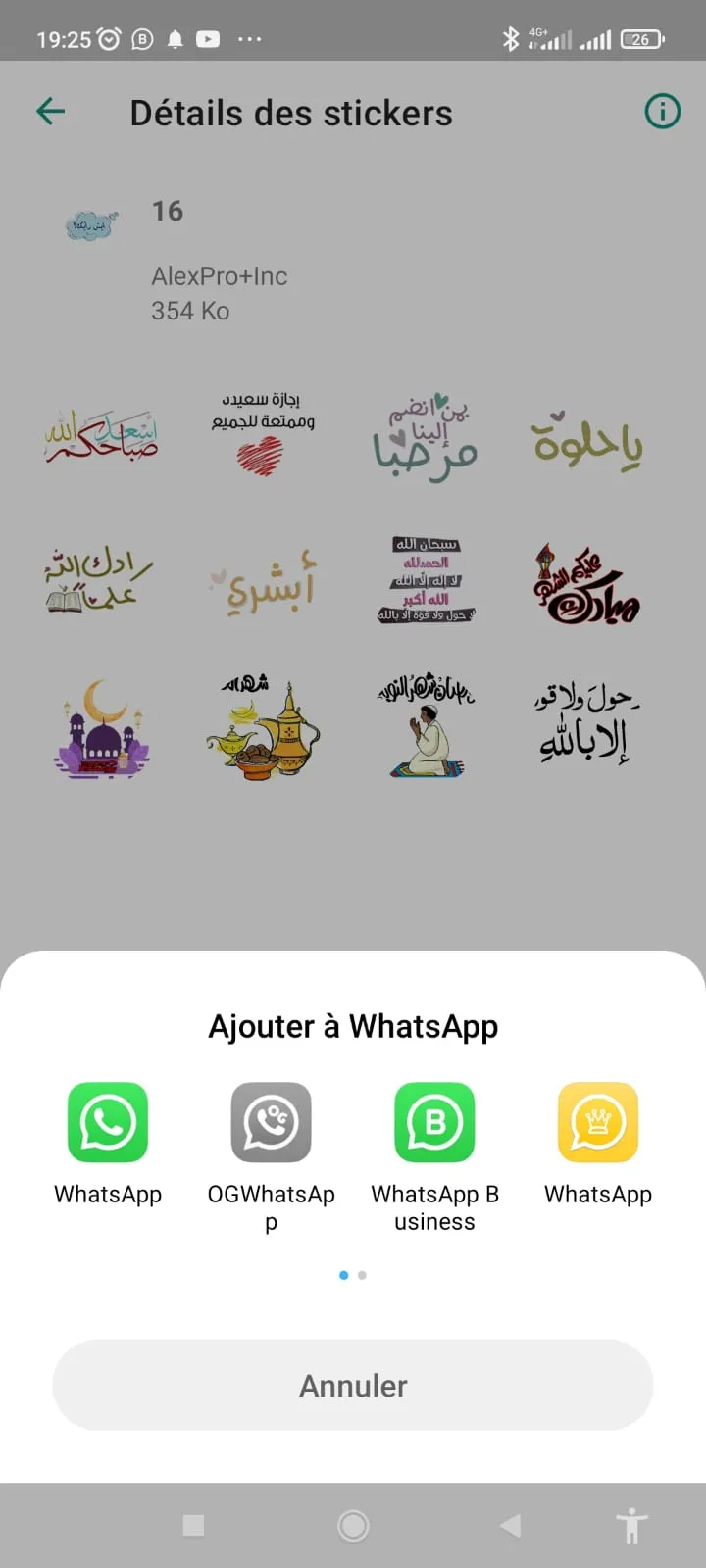 Animated Arabic Stickers | Indus Appstore | Screenshot