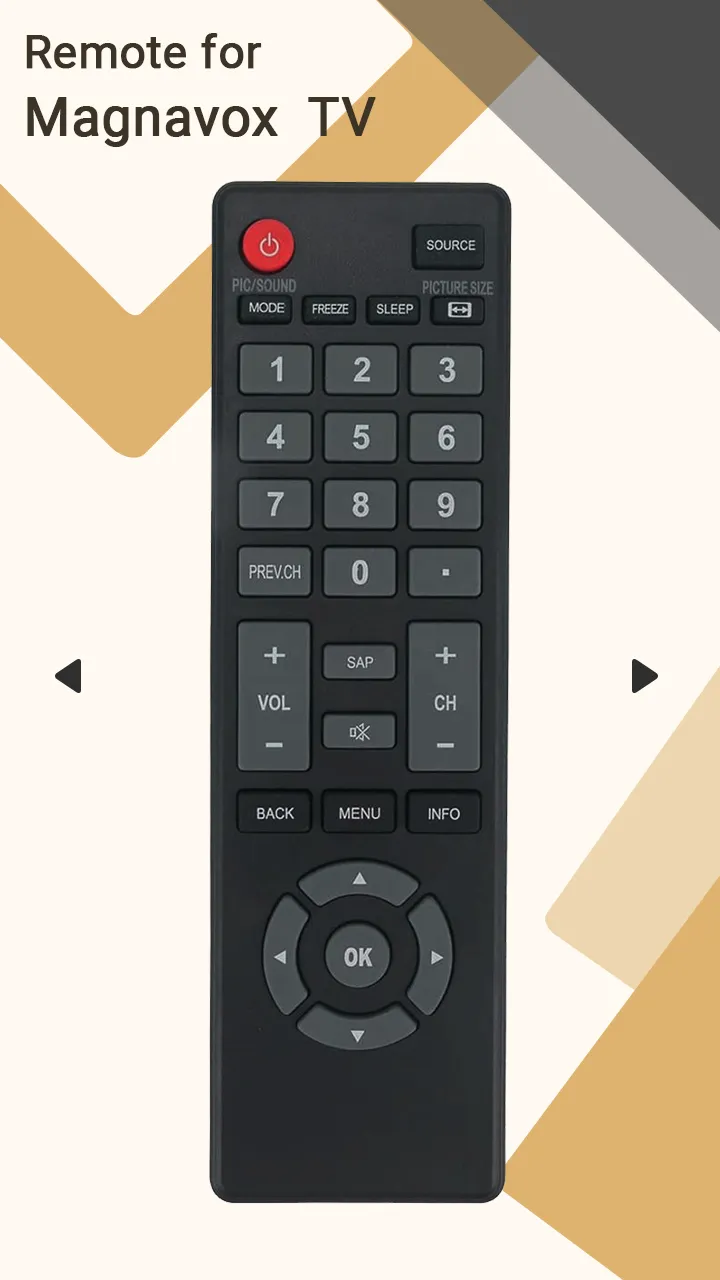 Remote for Magnavox TV | Indus Appstore | Screenshot