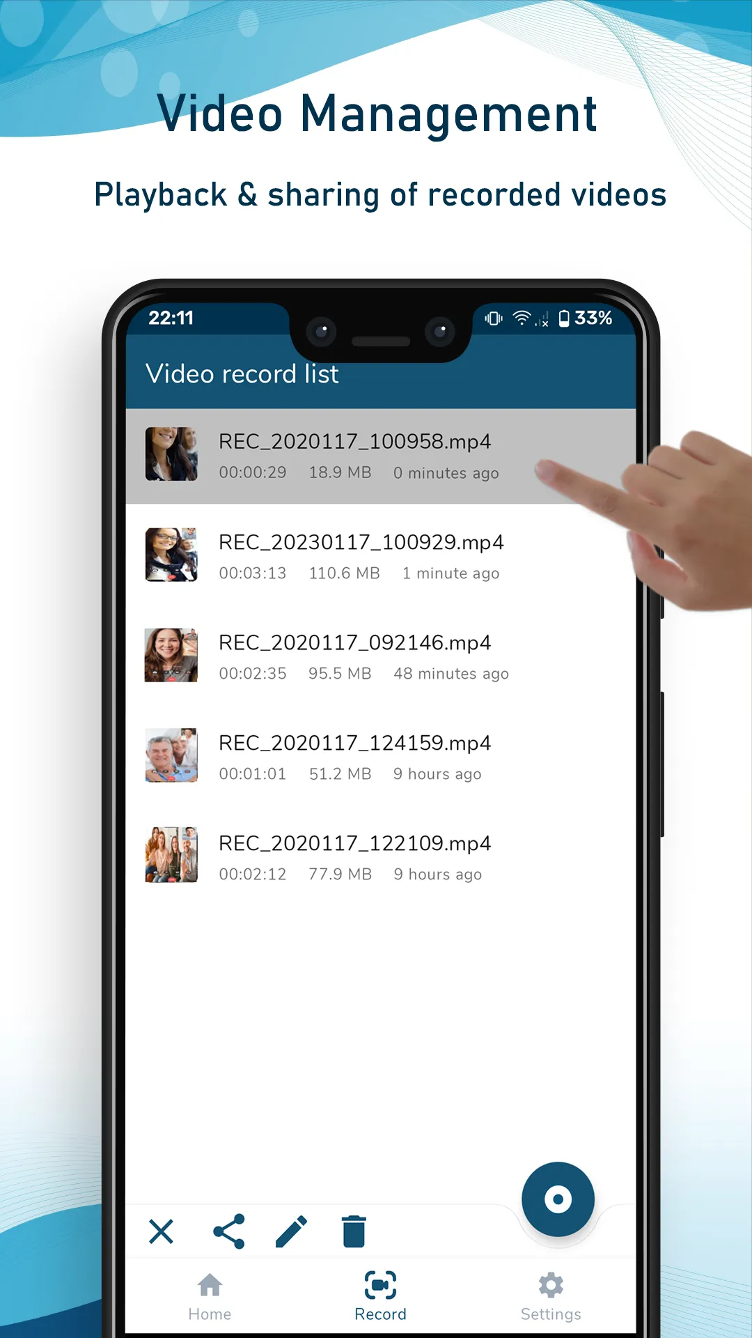 Video call recorder for imo | Indus Appstore | Screenshot