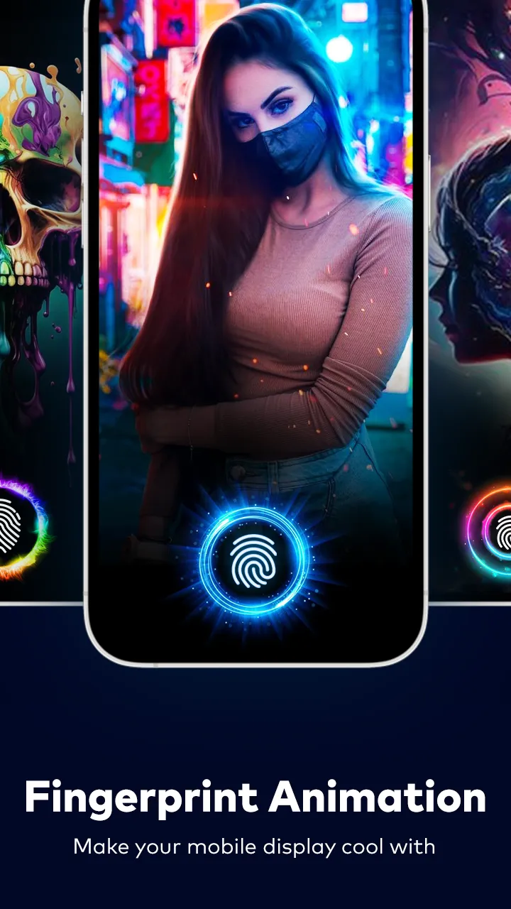 Fingerprint Live Animation HD | Indus Appstore | Screenshot