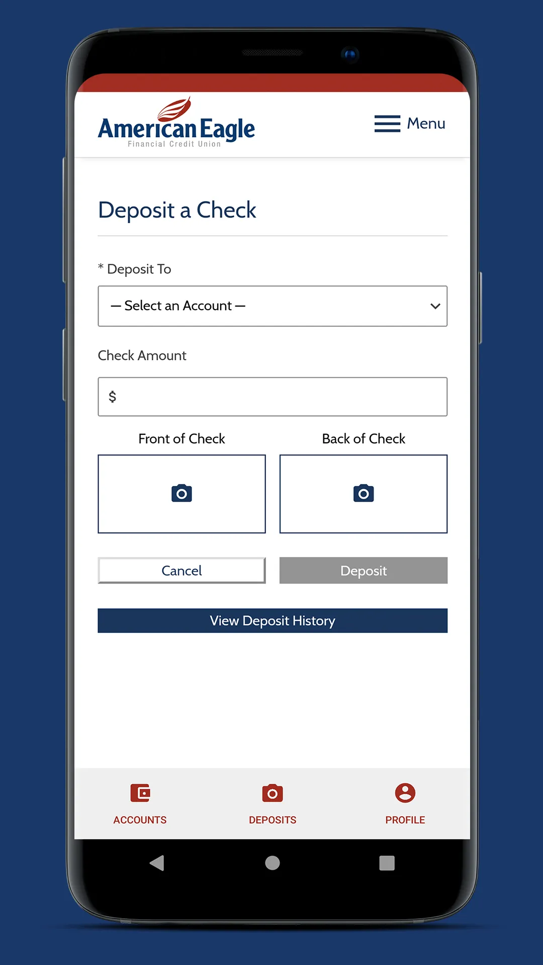 American Eagle FCU Mobile | Indus Appstore | Screenshot