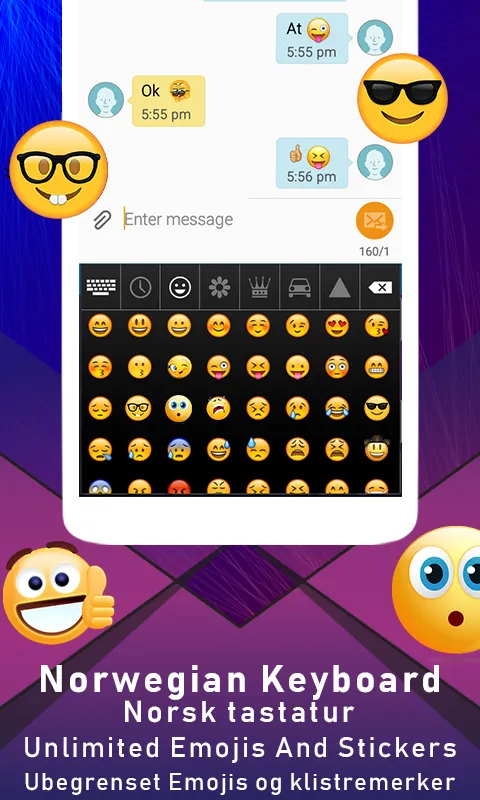 Norwegian Language Keyboard | Indus Appstore | Screenshot