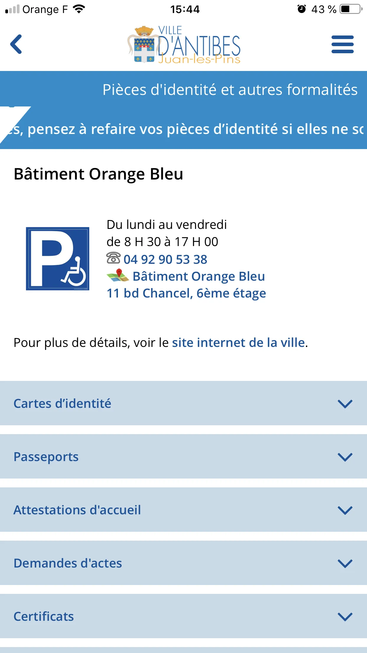 Smart Antibes Juan-les-Pins | Indus Appstore | Screenshot