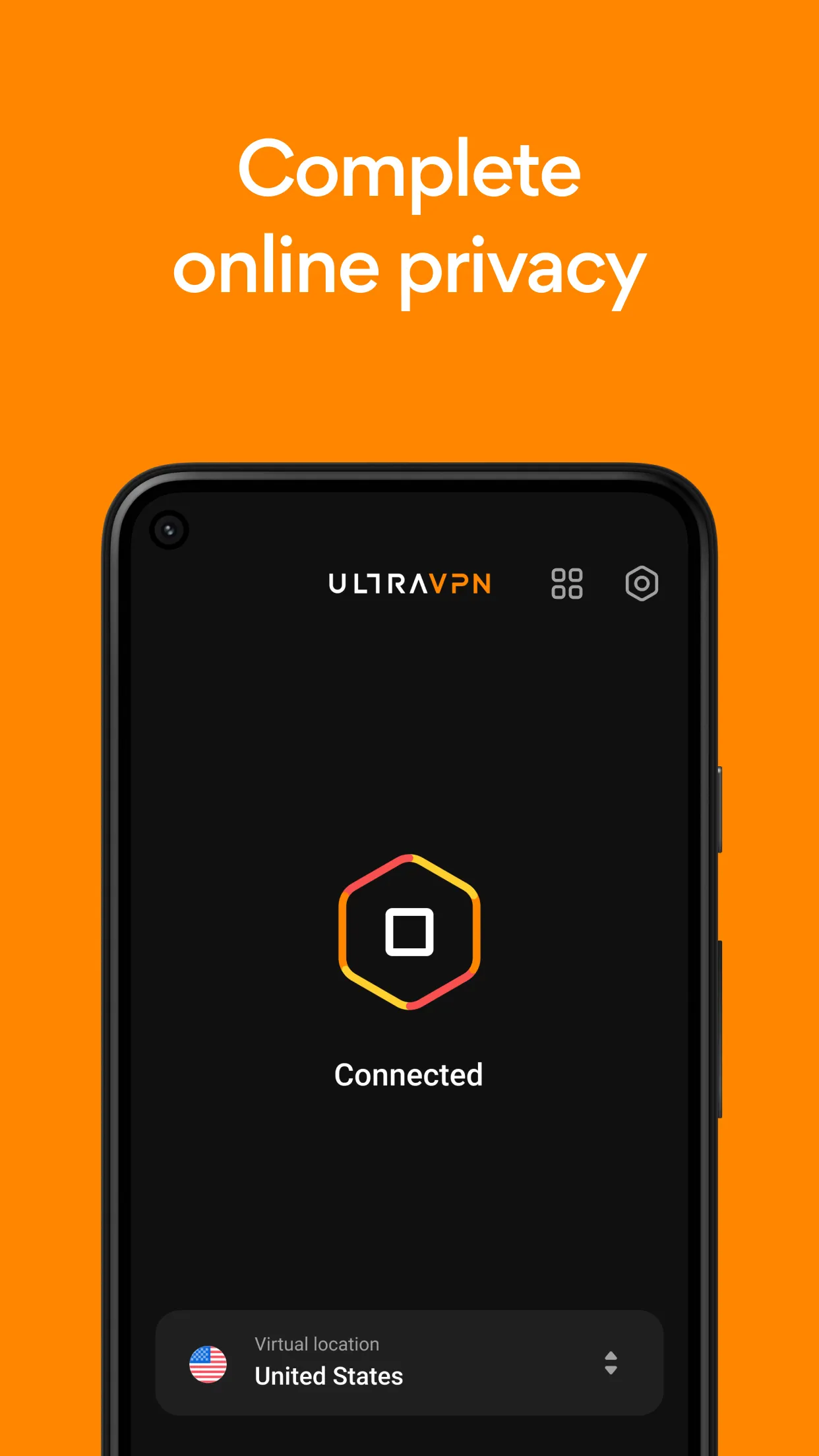 Ultra VPN — Super Secure Proxy | Indus Appstore | Screenshot