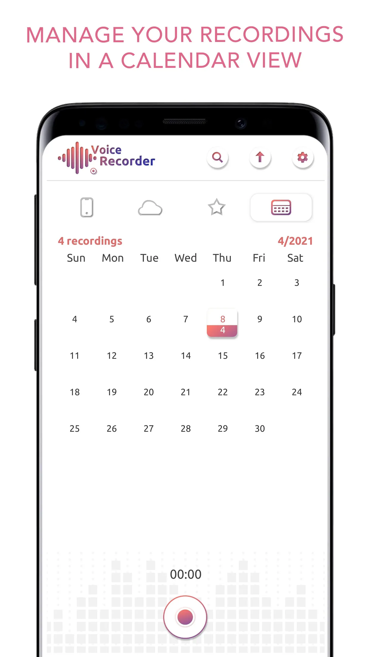 Voice Recorder and Editor App | Indus Appstore | Screenshot