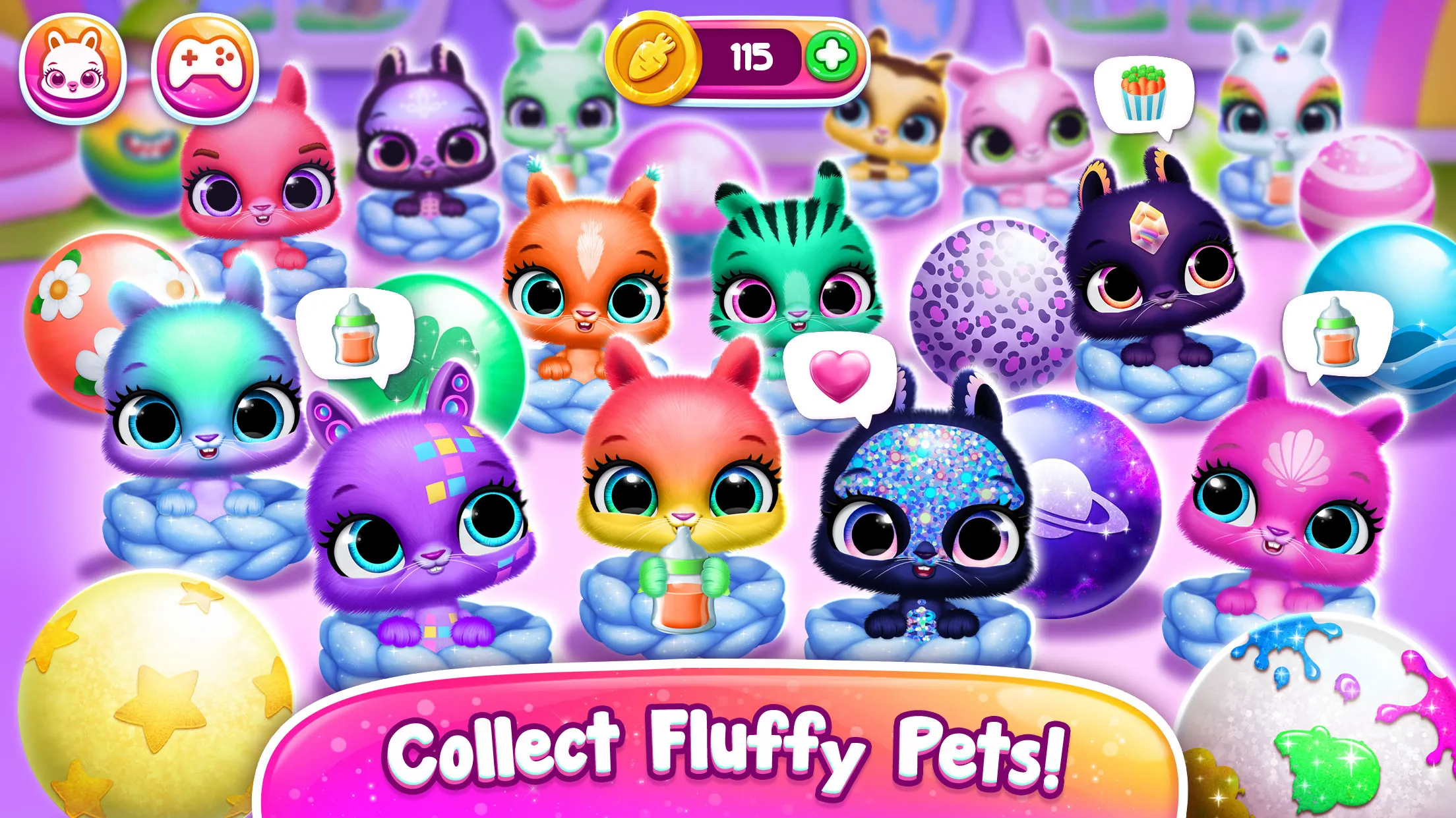 Bunnsies - Happy Pet World | Indus Appstore | Screenshot