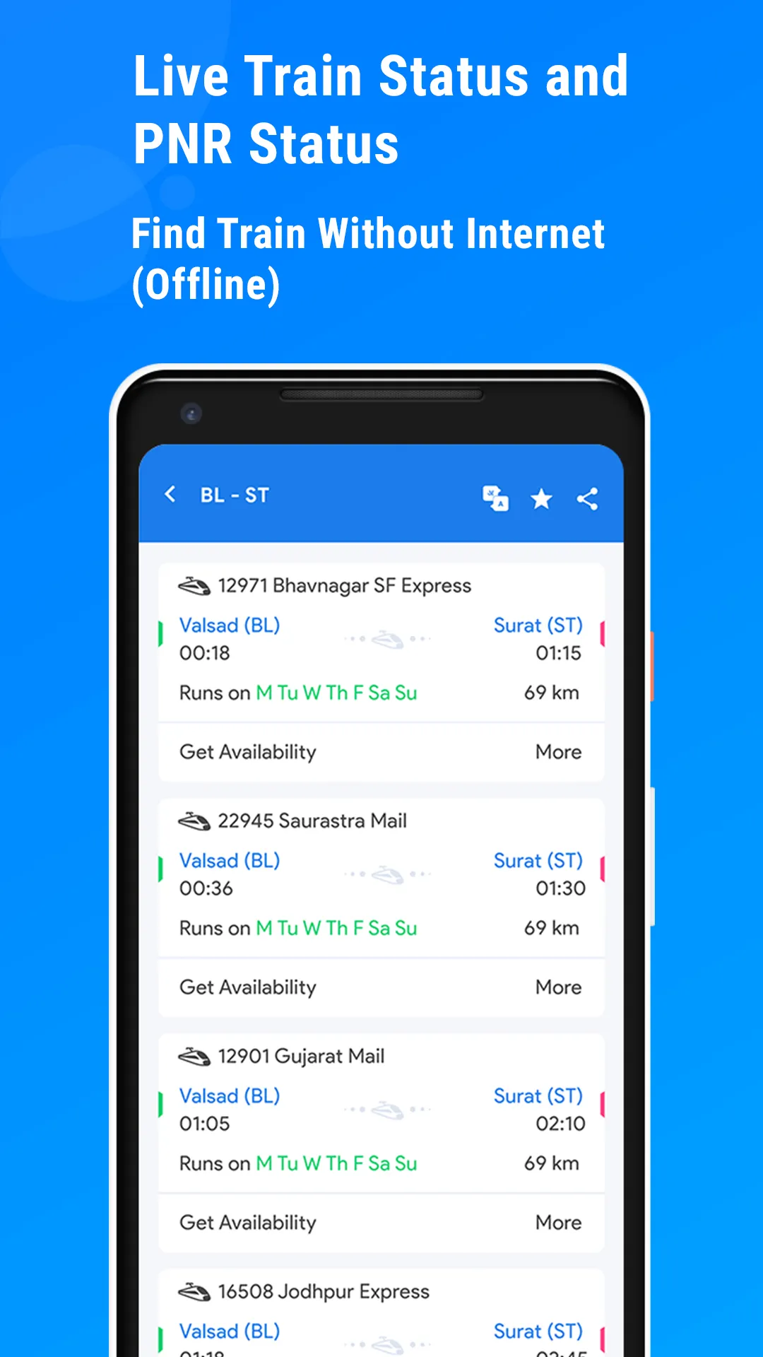 Live Train Status : PNR Status | Indus Appstore | Screenshot