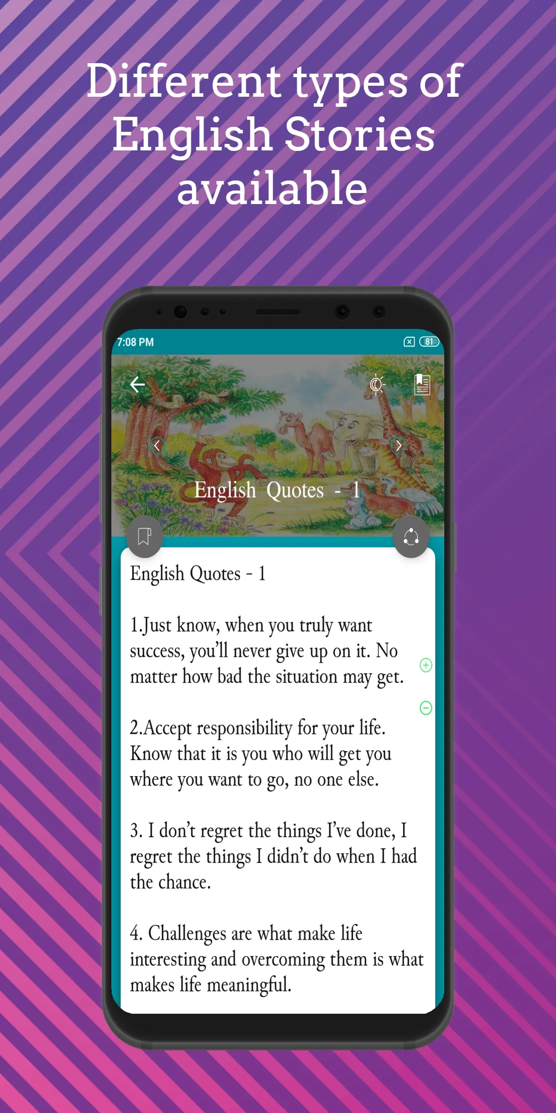 1000 English Stories - Offline | Indus Appstore | Screenshot