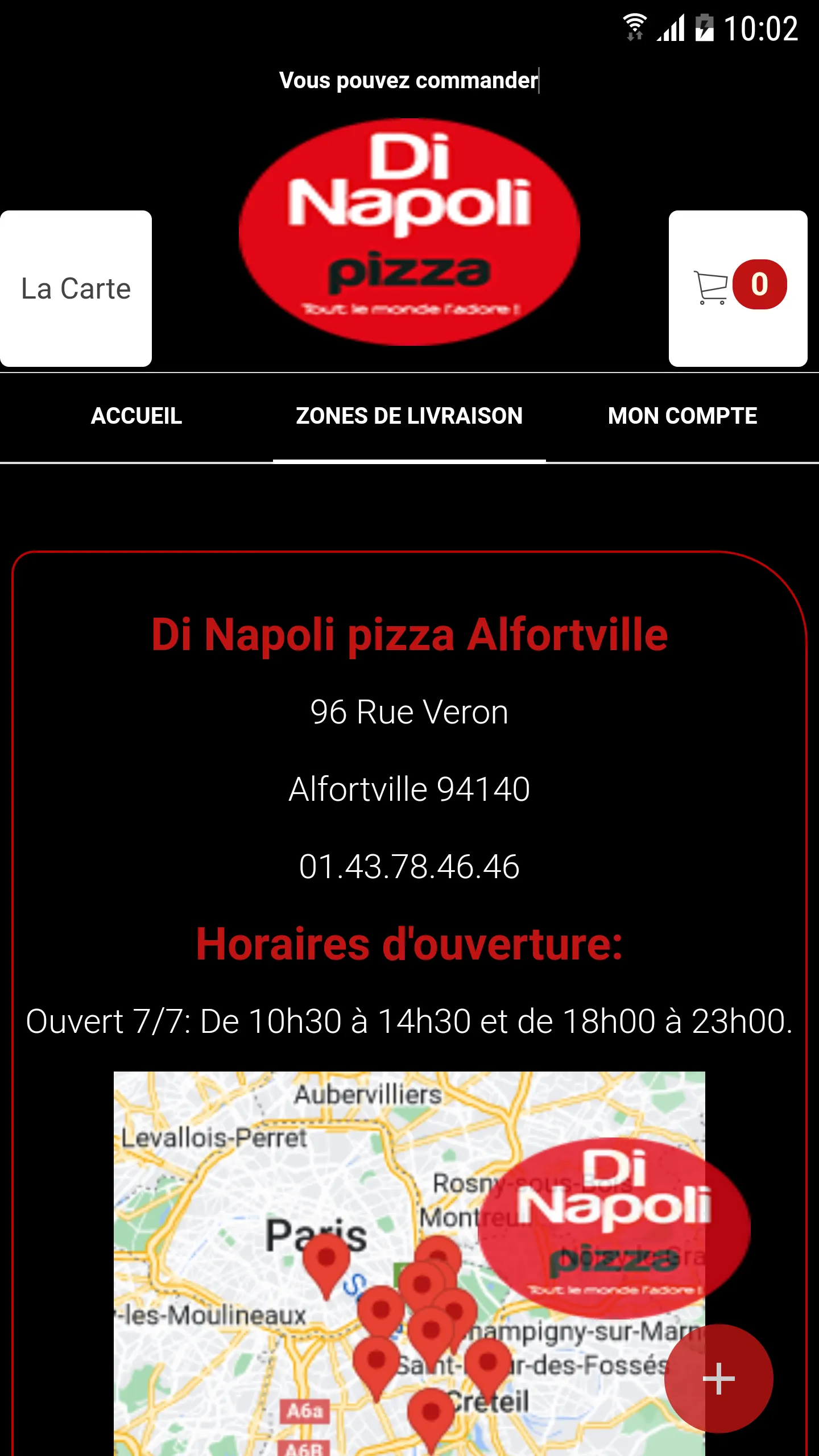 Di Napoli pizza Alfortville | Indus Appstore | Screenshot